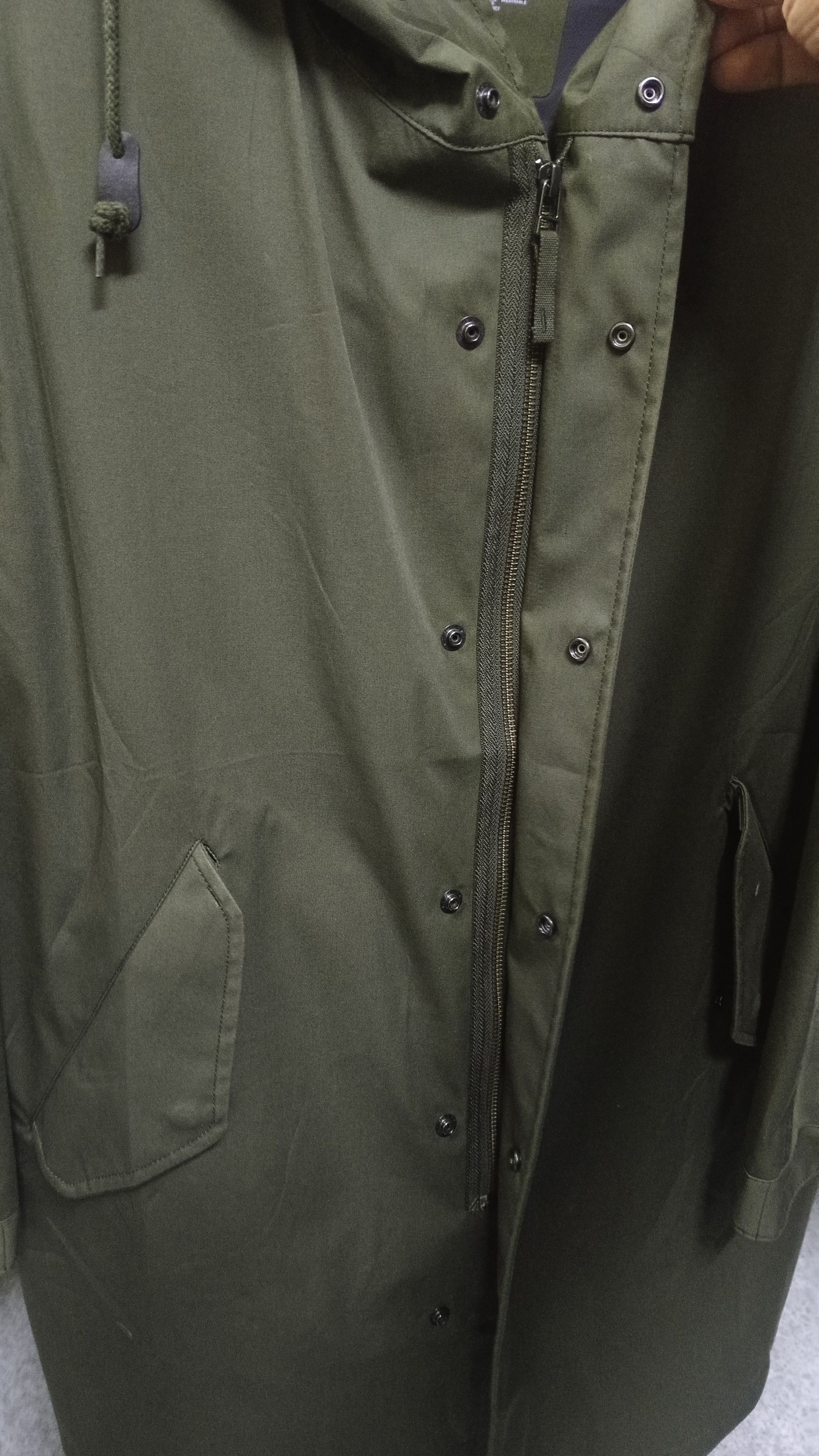 Japanese Brand × Uniqlo 🔥 Uniqlo Green Parka Blocktech Size US S / EU 44-46 / 1 - 3 Thumbnail