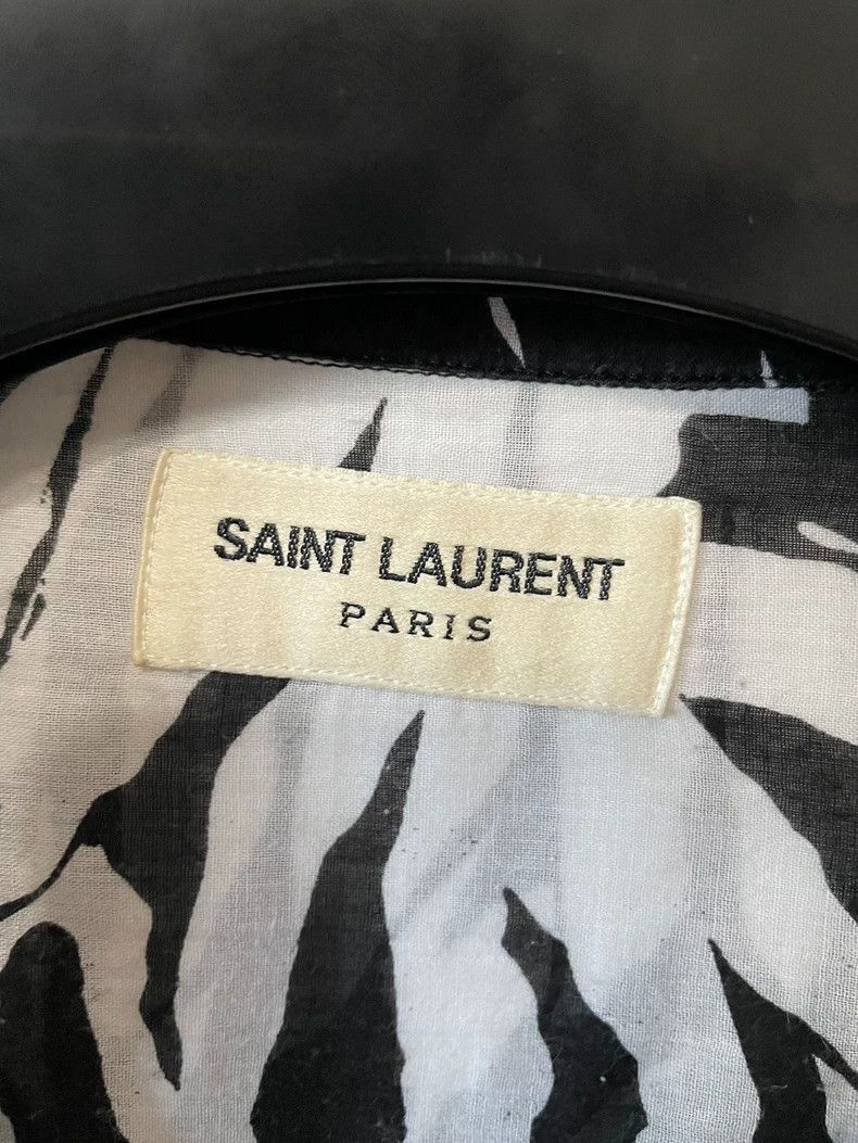 Saint Laurent Paris Saint Laurent Paris Saint Laurent Black and White Shirt-25 Size US M / EU 48-50 / 2 - 2 Thumbnail