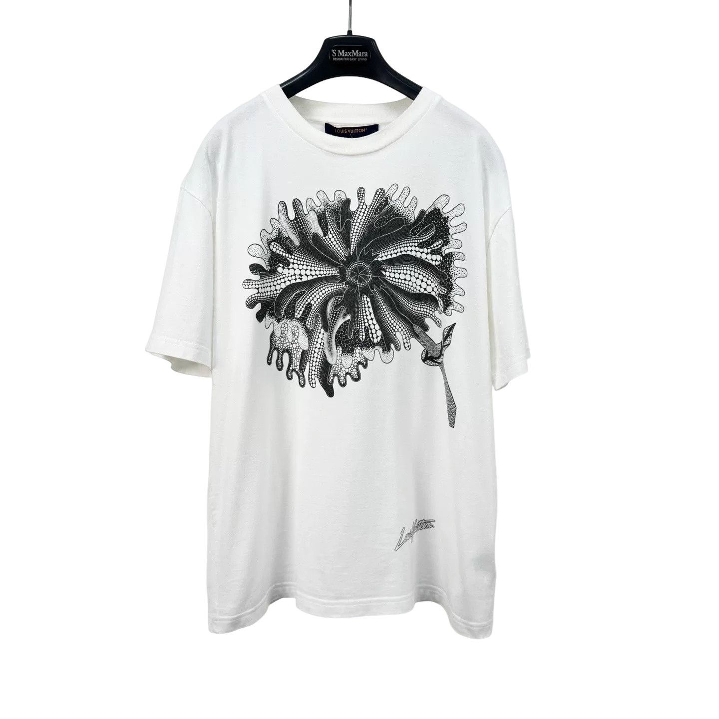 Louis Vuitton Louis Vuitton x Yayoi Kusama Flower Print T-Shirt M Size US M / EU 48-50 / 2 - 1 Thumbnail