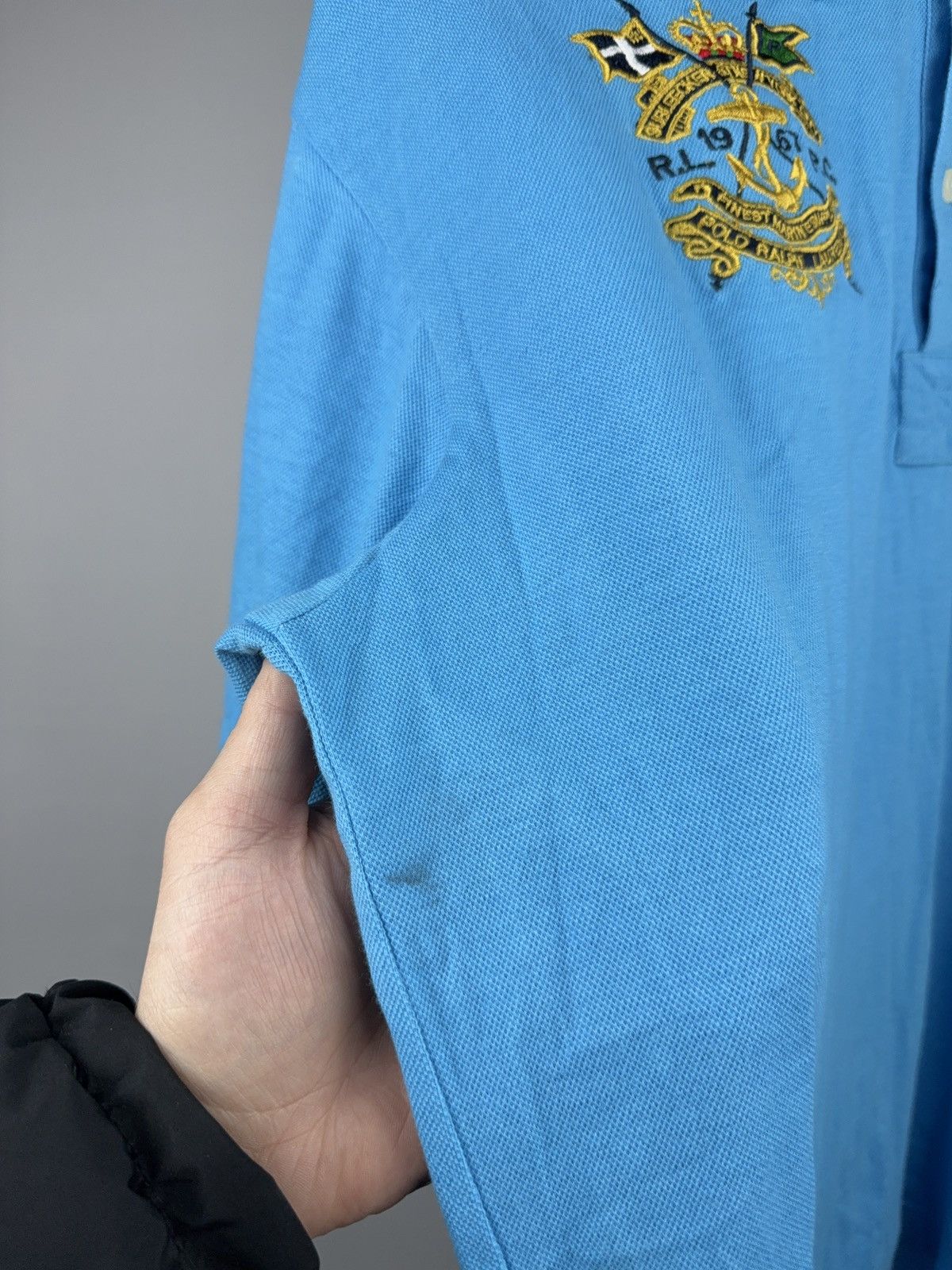 Polo Ralph Lauren 90s Retro VNTG Polo Ralph Lauren Big Pony Crest No.3 Polo XL Size US XL / EU 56 / 4 - 7 Thumbnail