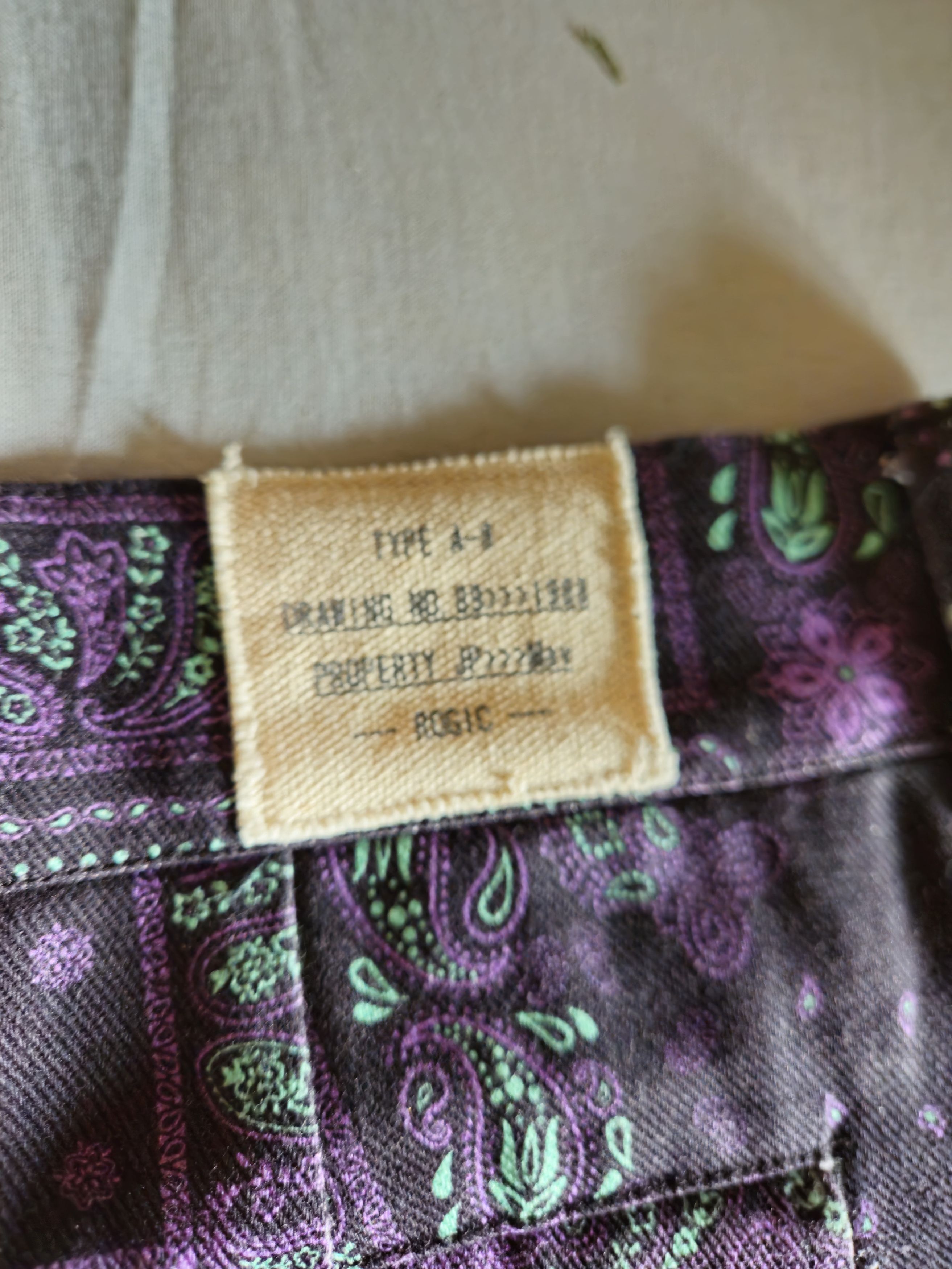 Japanese Brand × NUBIAN × Rogic Rogic Paisley Cargo Pants Bondage Bandana Size US 35 - 3 Thumbnail