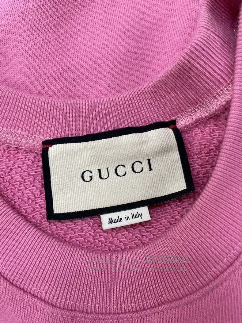 Gucci Gucci Pink Bear Sweatshirt Size XS / US 0-2 / IT 36-38 - 4 Thumbnail