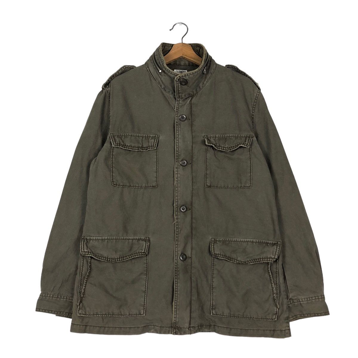 Hysteric Glamour 🔥Vtg Chore Cargo Biker Jacket Multi Pocket Allix Wear Size US L / EU 52-54 / 3 - 1 Thumbnail