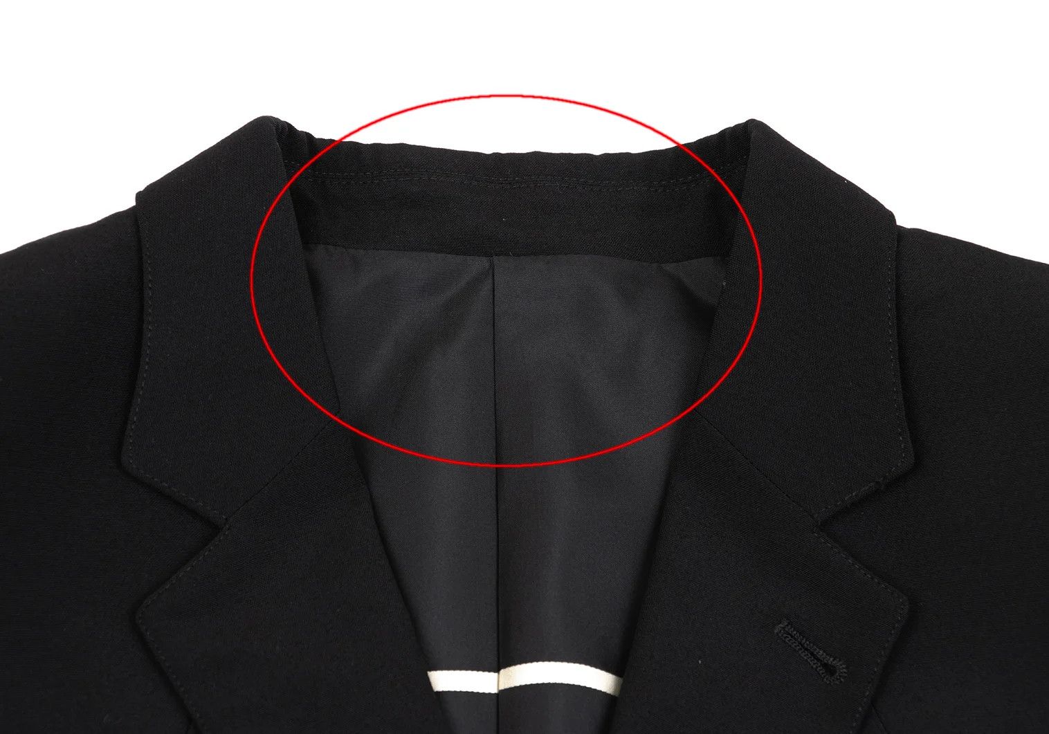 Jean Paul Gaultier Border Lining Wool Jacket in Black Size 52 Size US L / EU 52-54 / 3 - 3 Thumbnail