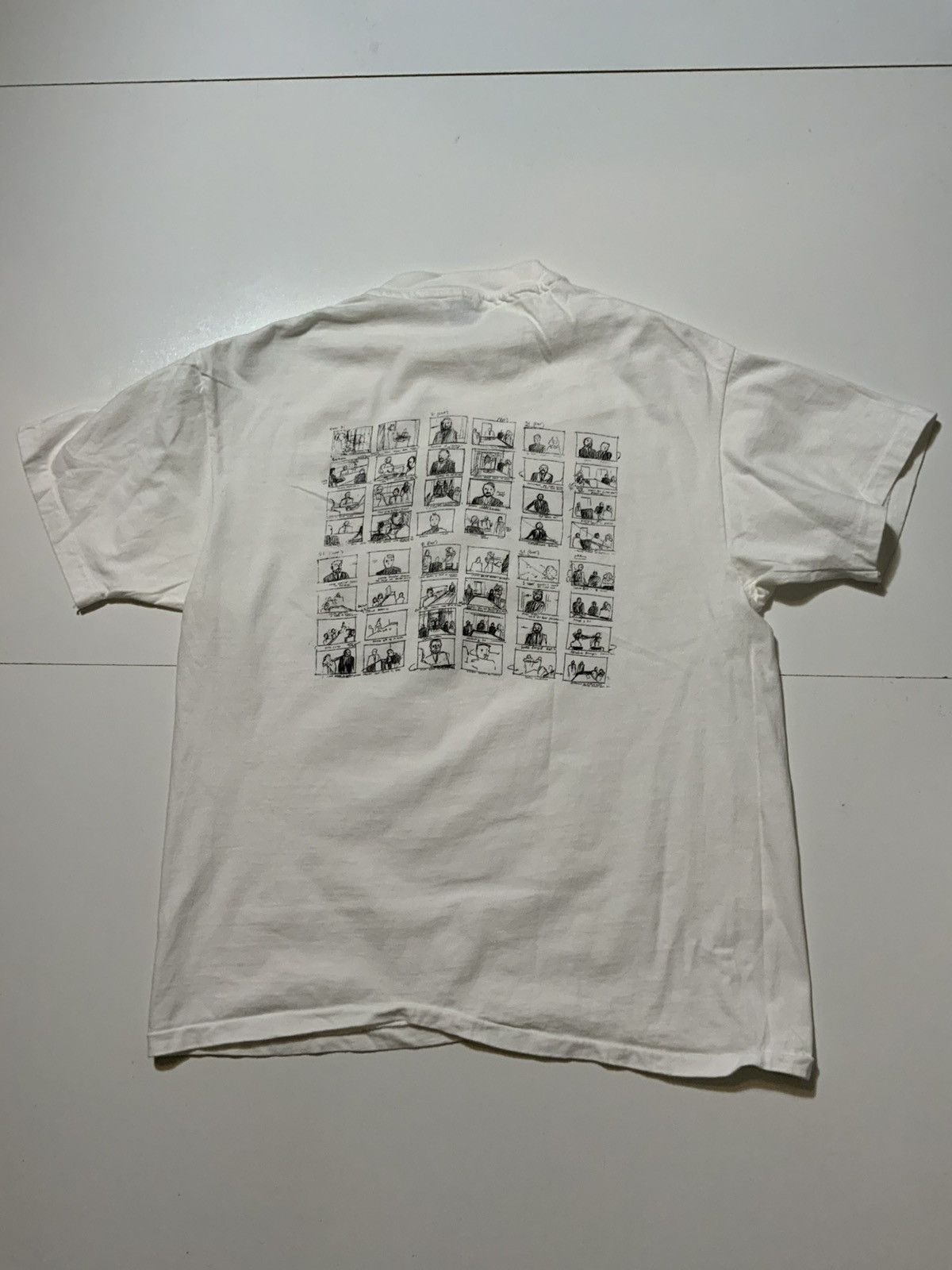 Vintage 1995 The Substance Of Fire I Survived Single Stitch T-Shirt Size US L / EU 52-54 / 3 - 2 Thumbnail