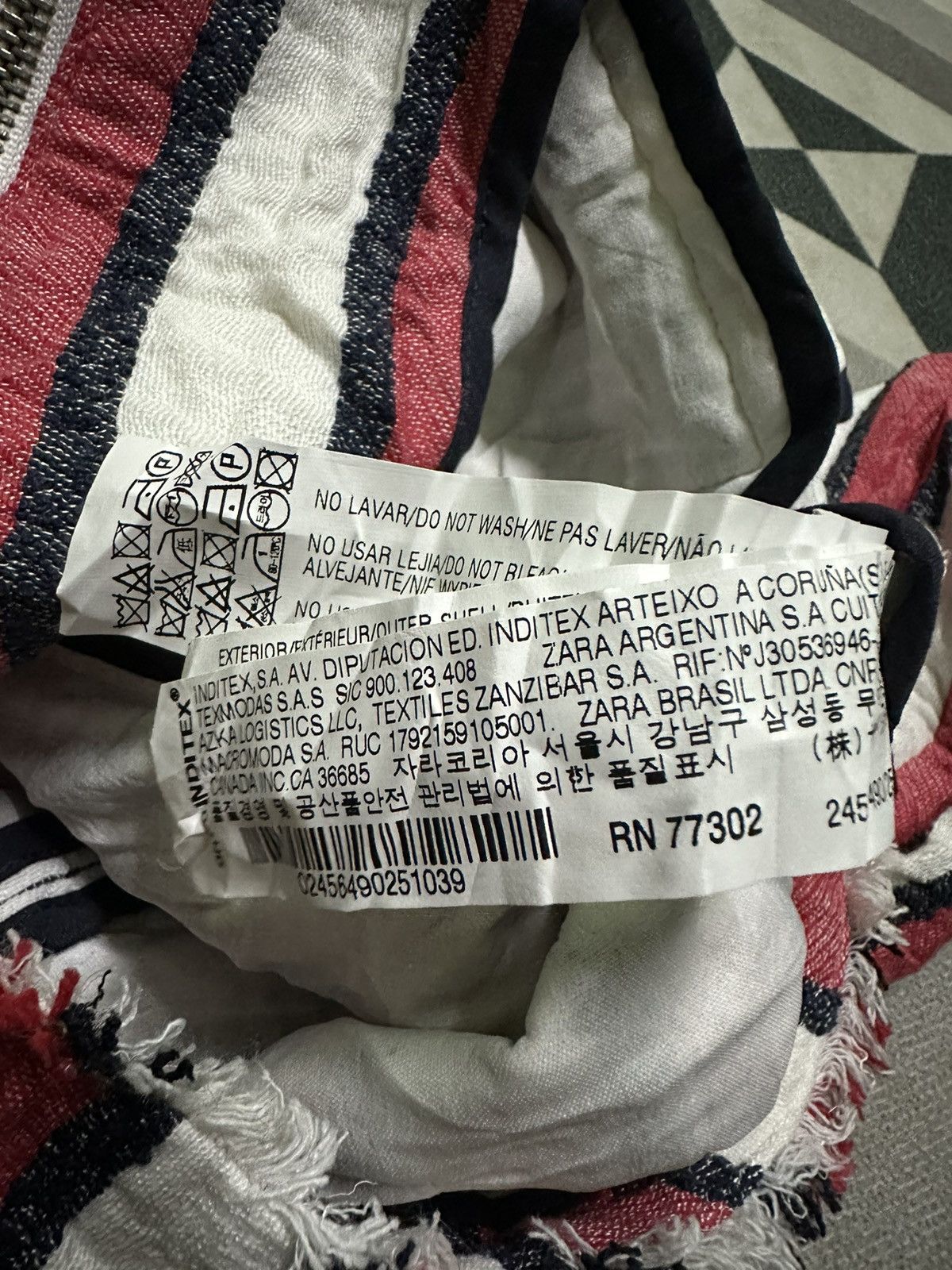 Zara Zara striped cropped jacket Melissa and joe Size M / US 6-8 / IT 42-44 - 10 Thumbnail