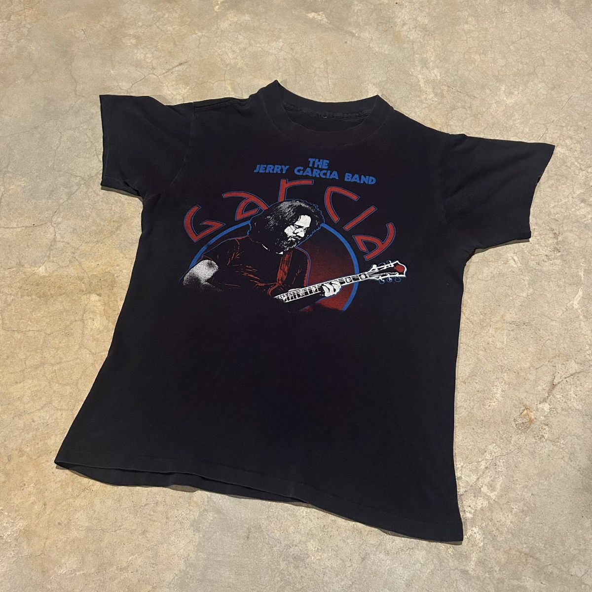 Grateful Dead Vintage 1980s The Jerry Garcia Band Grateful Dead Tee Rare Size US S / EU 44-46 / 1 - 2 Thumbnail