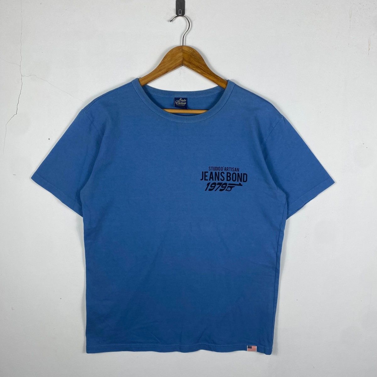Studio D'Artisan Japanese Brand STUDIO D'ARTISAN Jeans Bond Graphic Tee Shirt Size US L / EU 52-54 / 3 - 5 Thumbnail