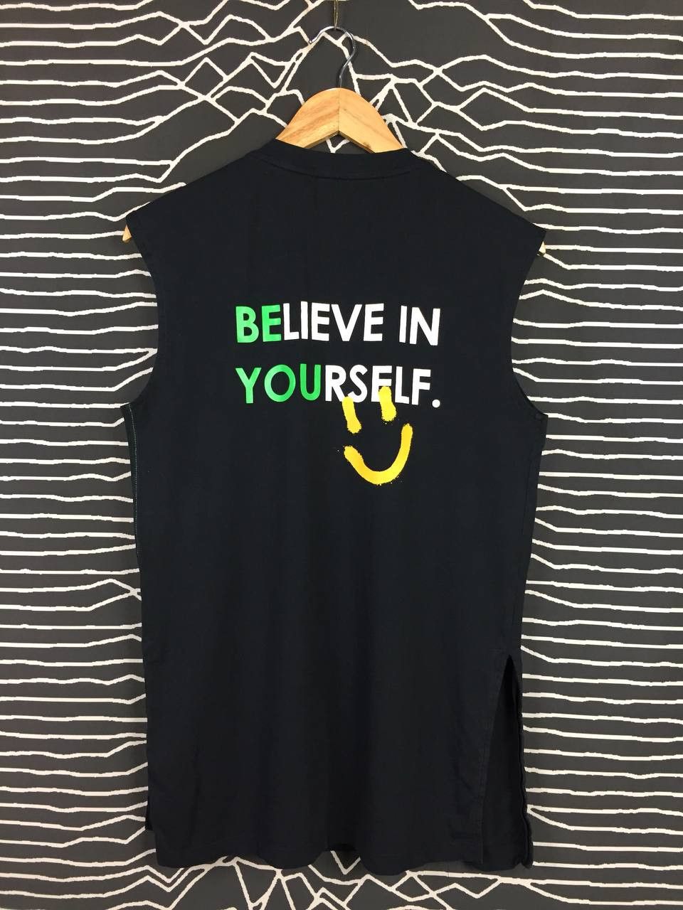 Vintage Tom Greyhound Believe In Yourself Sleeveless Tee Size US XS / EU 42 / 0 - 2 Thumbnail