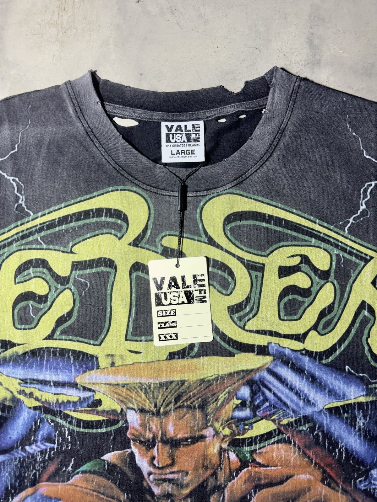 Vale Vale Forever Vale Dream Guile Tee ‘Black’ Size US L / EU 52-54 / 3 - 3 Thumbnail