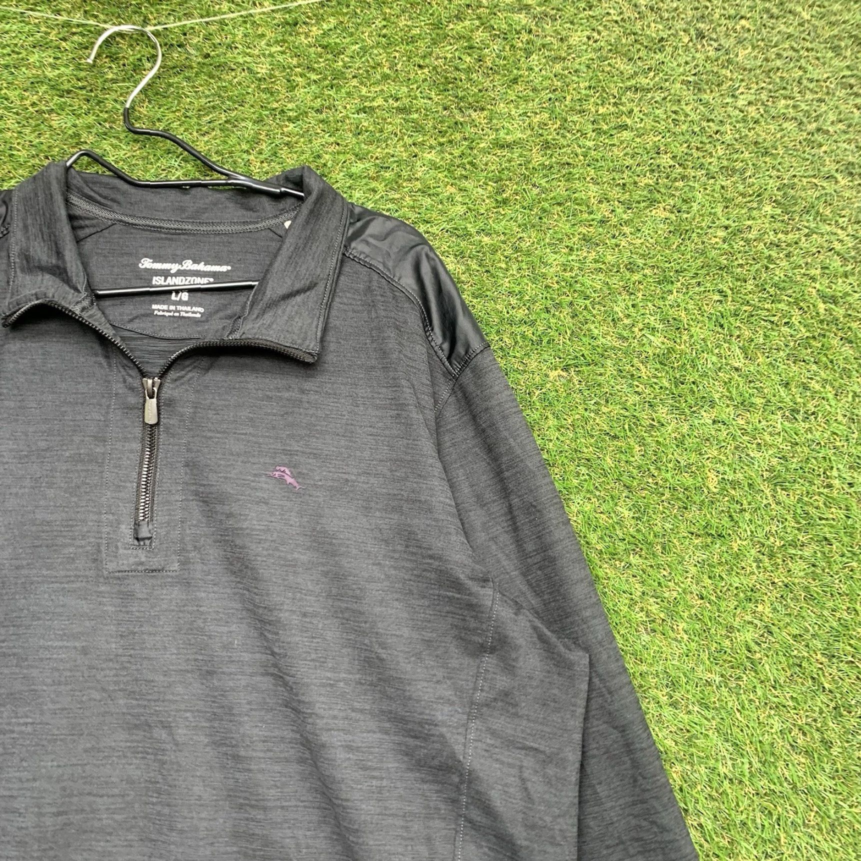 Tommy Bahama Tommy Bahama Island Zone Shirt Mens Large 1/4 Zip Up Quarter Golf Beach Preppy Size US L / EU 52-54 / 3 - 3 Thumbnail