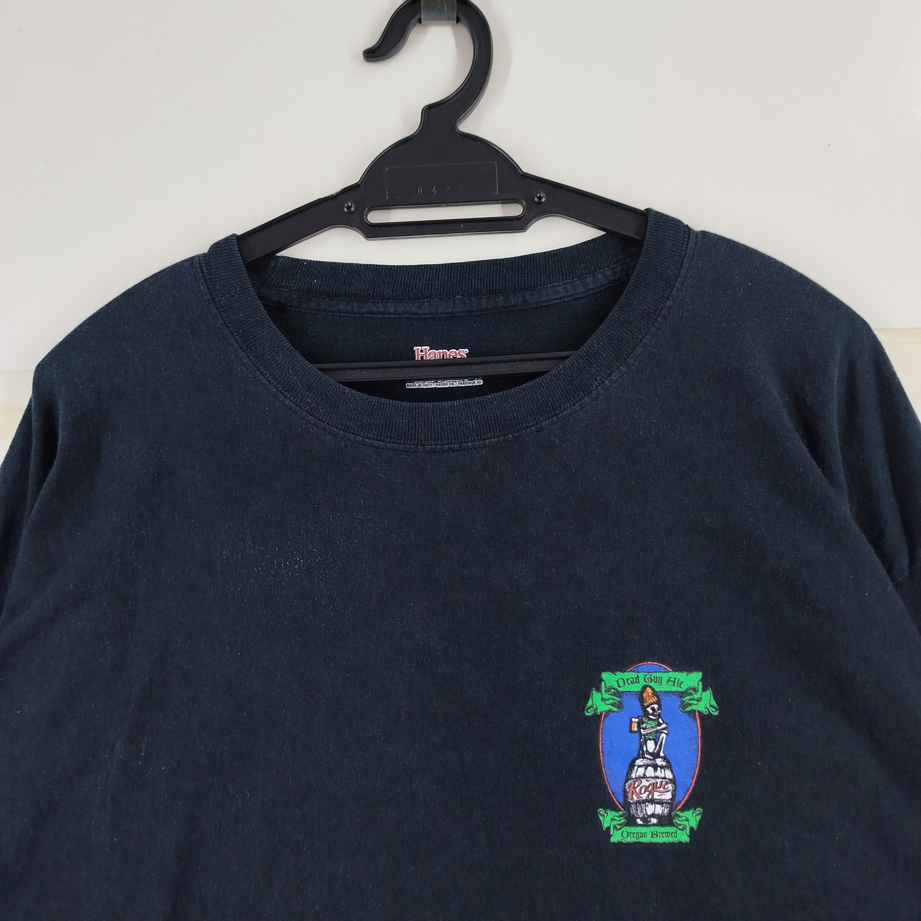 Hanes × Vintage Vintage Dead Guy Ale Oregon Brewed Big Backhit By Hanes Y2K Size US XL / EU 56 / 4 - 6 Thumbnail