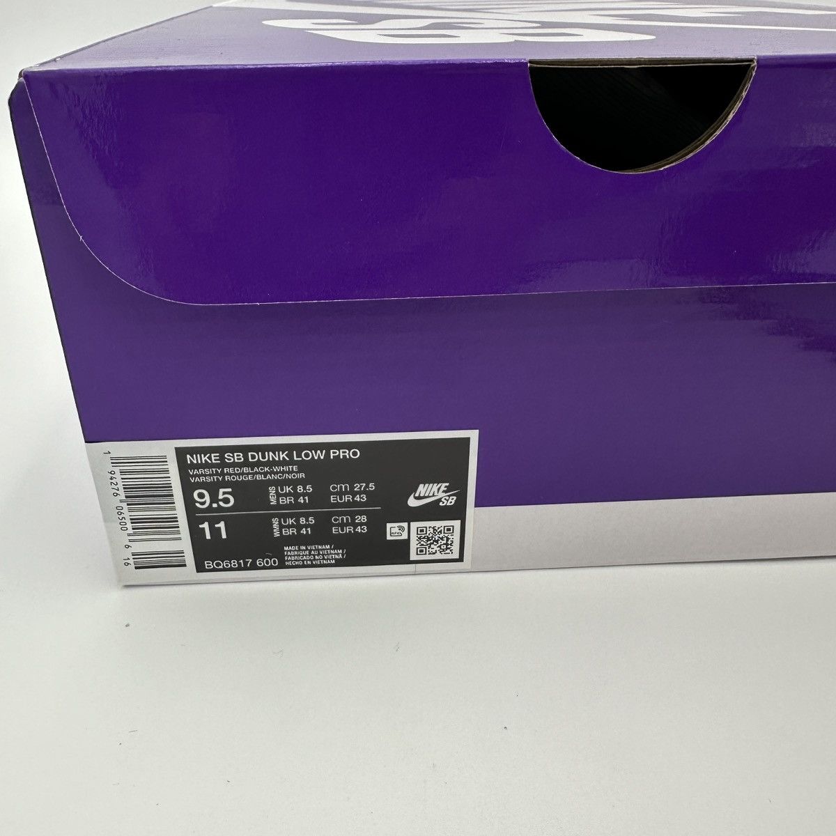 Nike Nike SB Dunk Low J-Pack Chicago Size US 9.5 / EU 42-43 - 3 Thumbnail