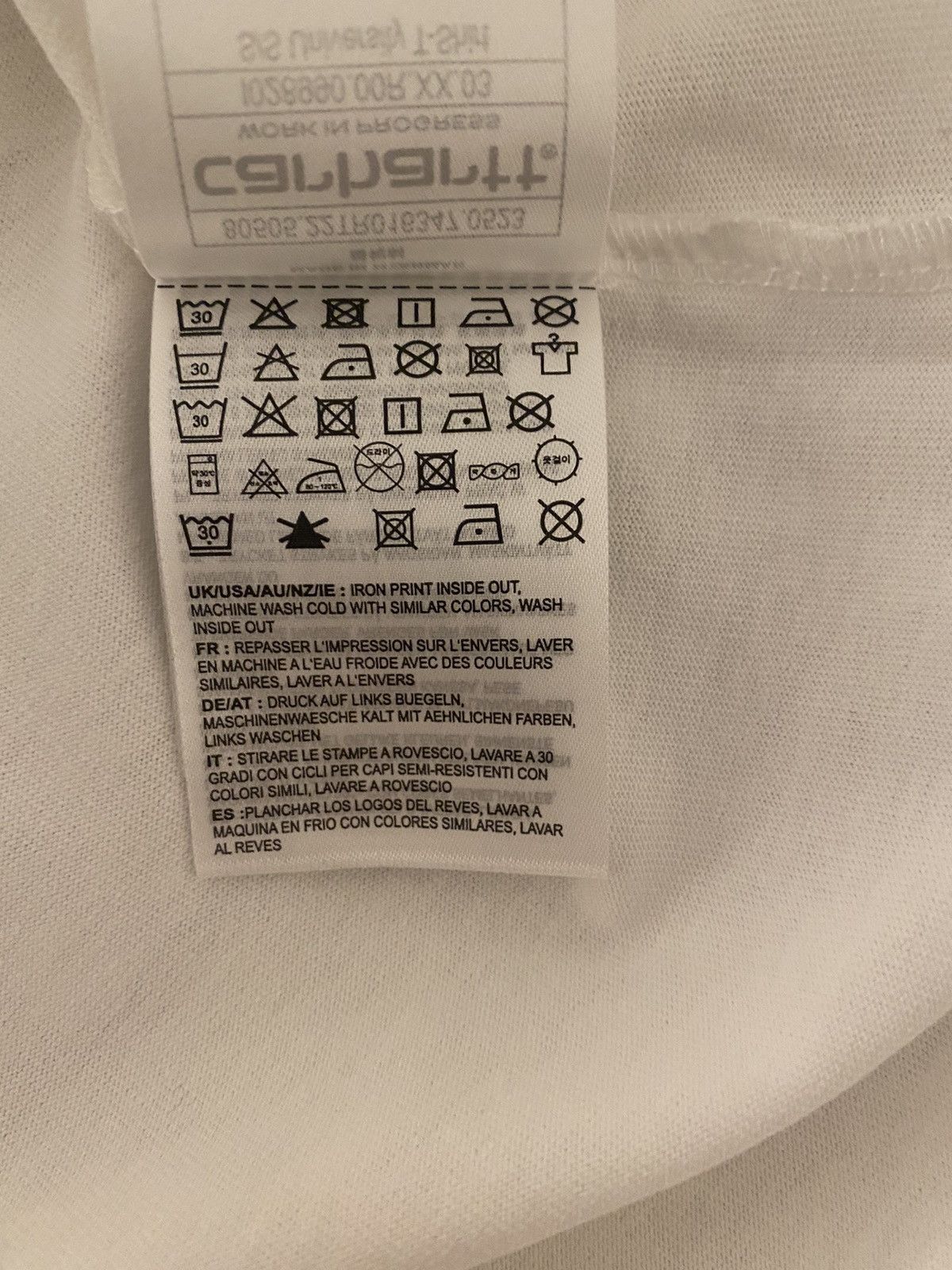 Carhartt Wip Carhartt WIP University T-shirt White XXL NWT Size US XXL / EU 58 / 5 - 10 Thumbnail