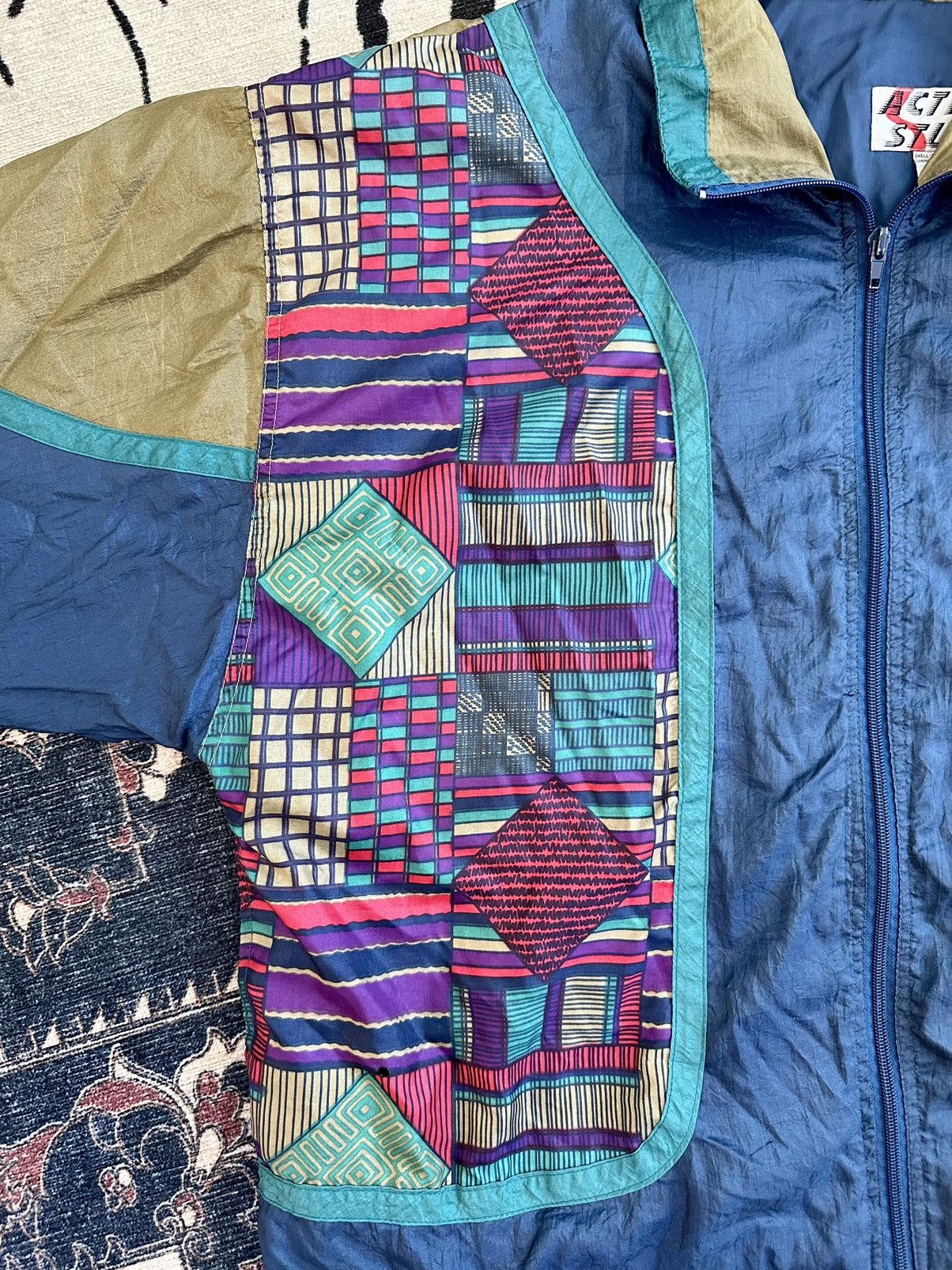 Other Vintage Active Stuff Windbreaker Size US L / EU 52-54 / 3 - 2 Thumbnail