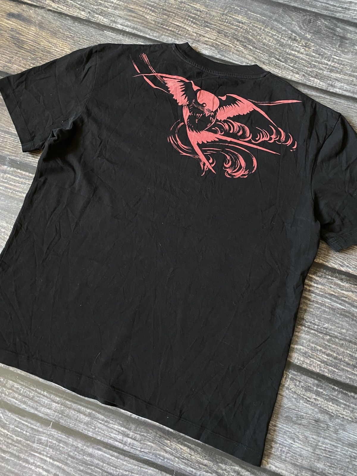 Alexander McQueen Alexander McQueen Red Bird Tee Size US L / EU 52-54 / 3 - 5 Thumbnail