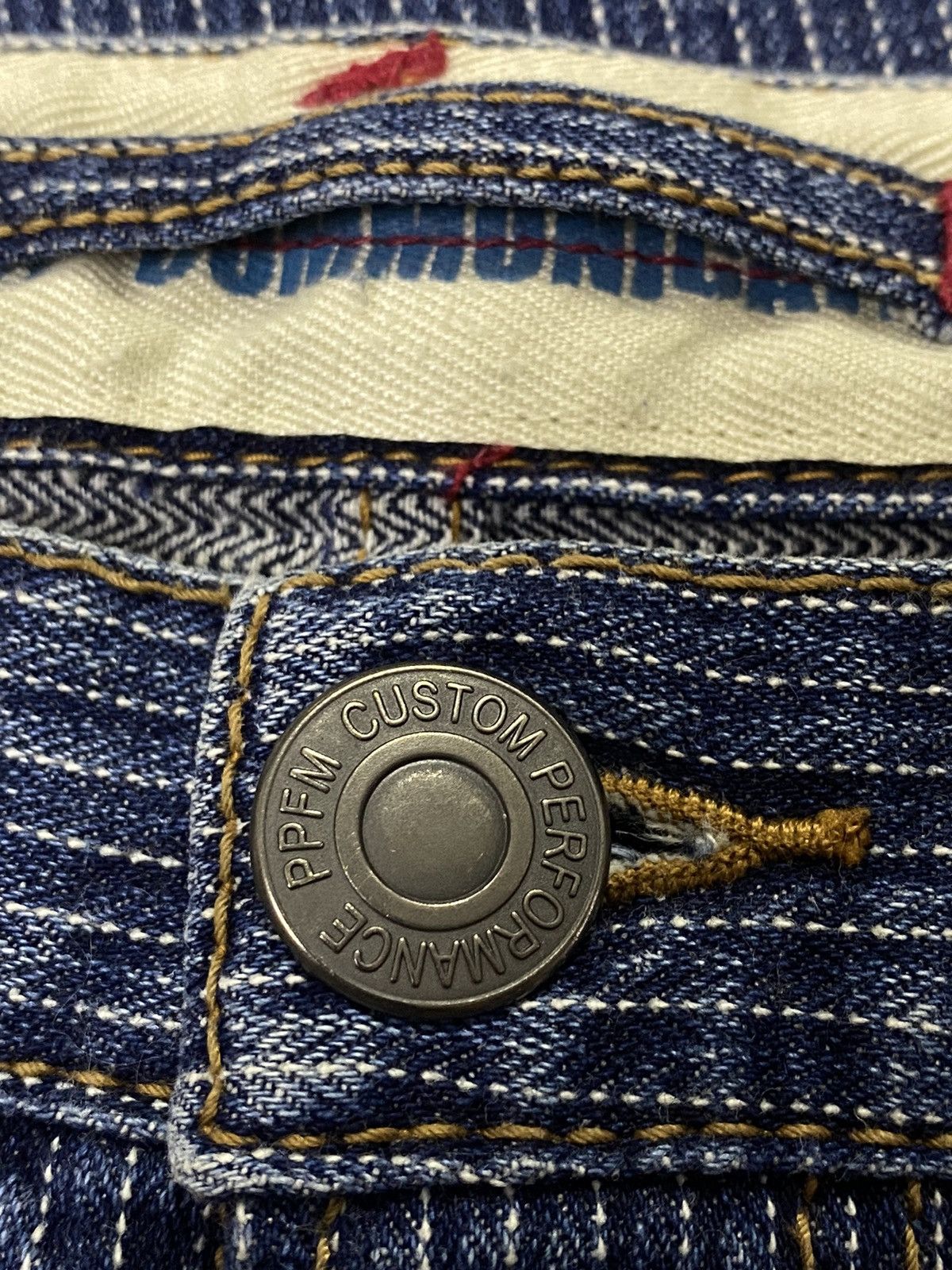 PPFM PPFM 20Th Anniversary Stripes Bondage Pant Flare Jeans Size US 32 / EU 48 - 14 Thumbnail