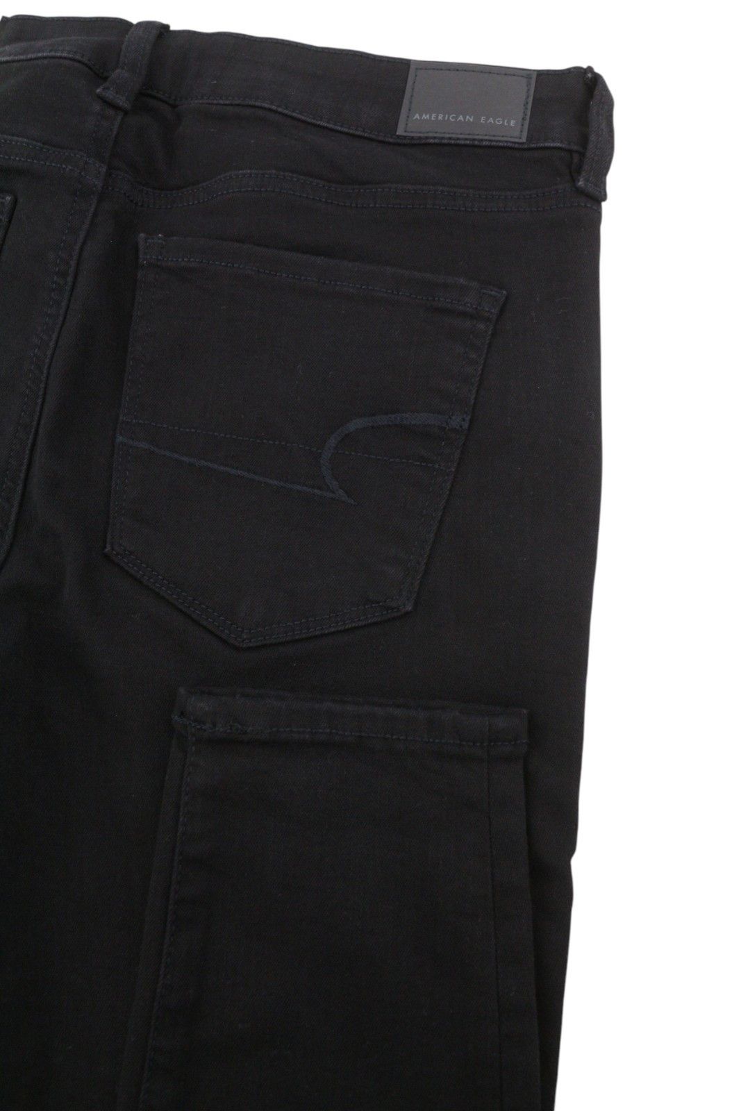 American Eagle Outfitters JEGGING ALWAYS BLACK W30 Stretch Jeans 88784 Size 30" / US 8 / IT 44 - 7 Thumbnail