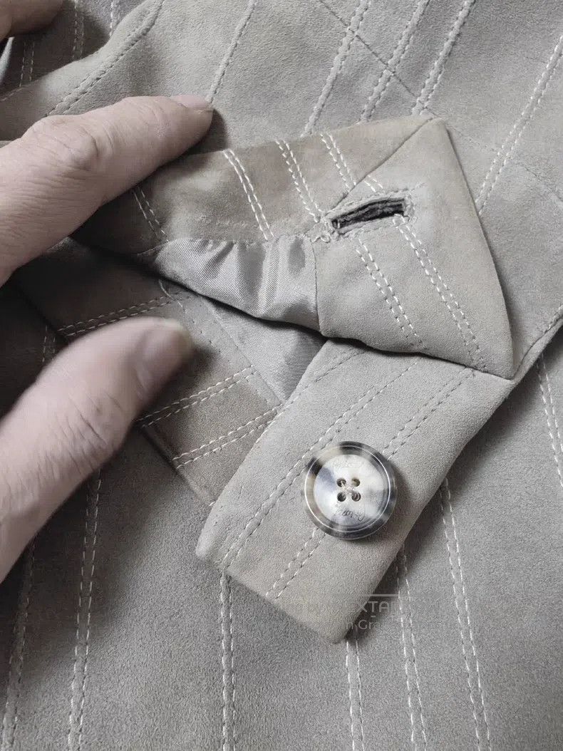 Brioni Brioni Suede leather handmade leather jacket Size US L / EU 52-54 / 3 - 8 Thumbnail