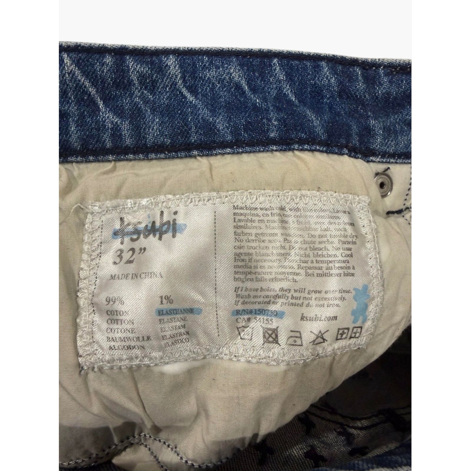 Ksubi Ksubi Light Wash Knee Rip Jeans Size US 32 / EU 48 - 4 Thumbnail