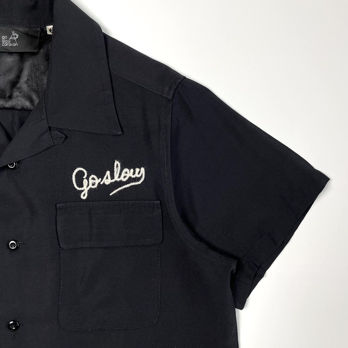 go slow caravan Go Slow Caravan Embroidery Double Pocket Shirt Size US M / EU 48-50 / 2 - 4 Thumbnail
