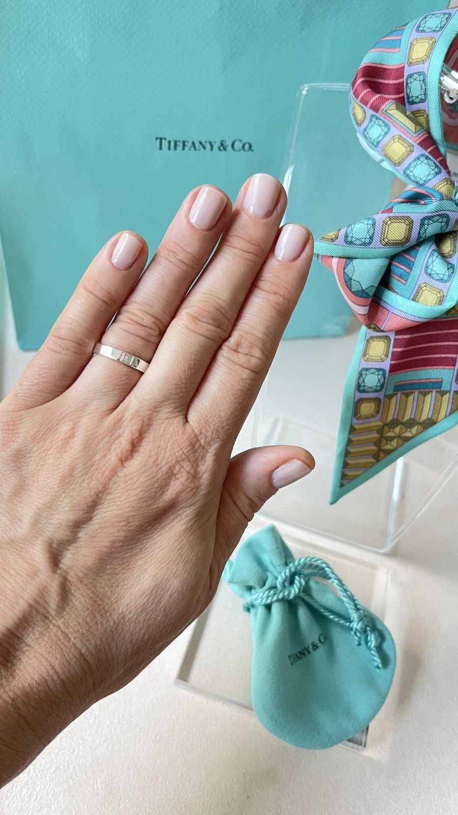 Tiffany & Co. Tiffany & Co. Atlas Band Ring in Silver size 5 NEW $399 Size ONE SIZE - 10 Thumbnail