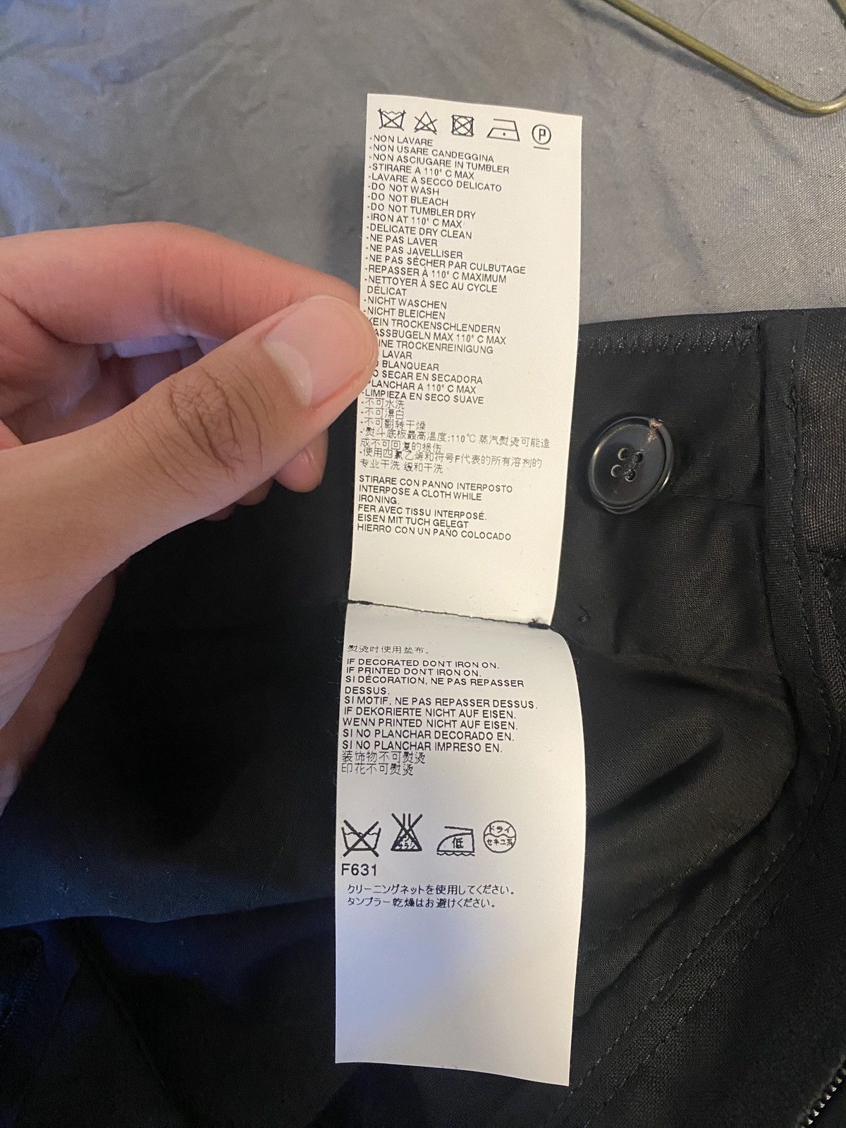 Maison Margiela Maison Margiela Blank Label Black Capris / Cropped Trousers Size 27" / US 4 / IT 40 - 6 Thumbnail