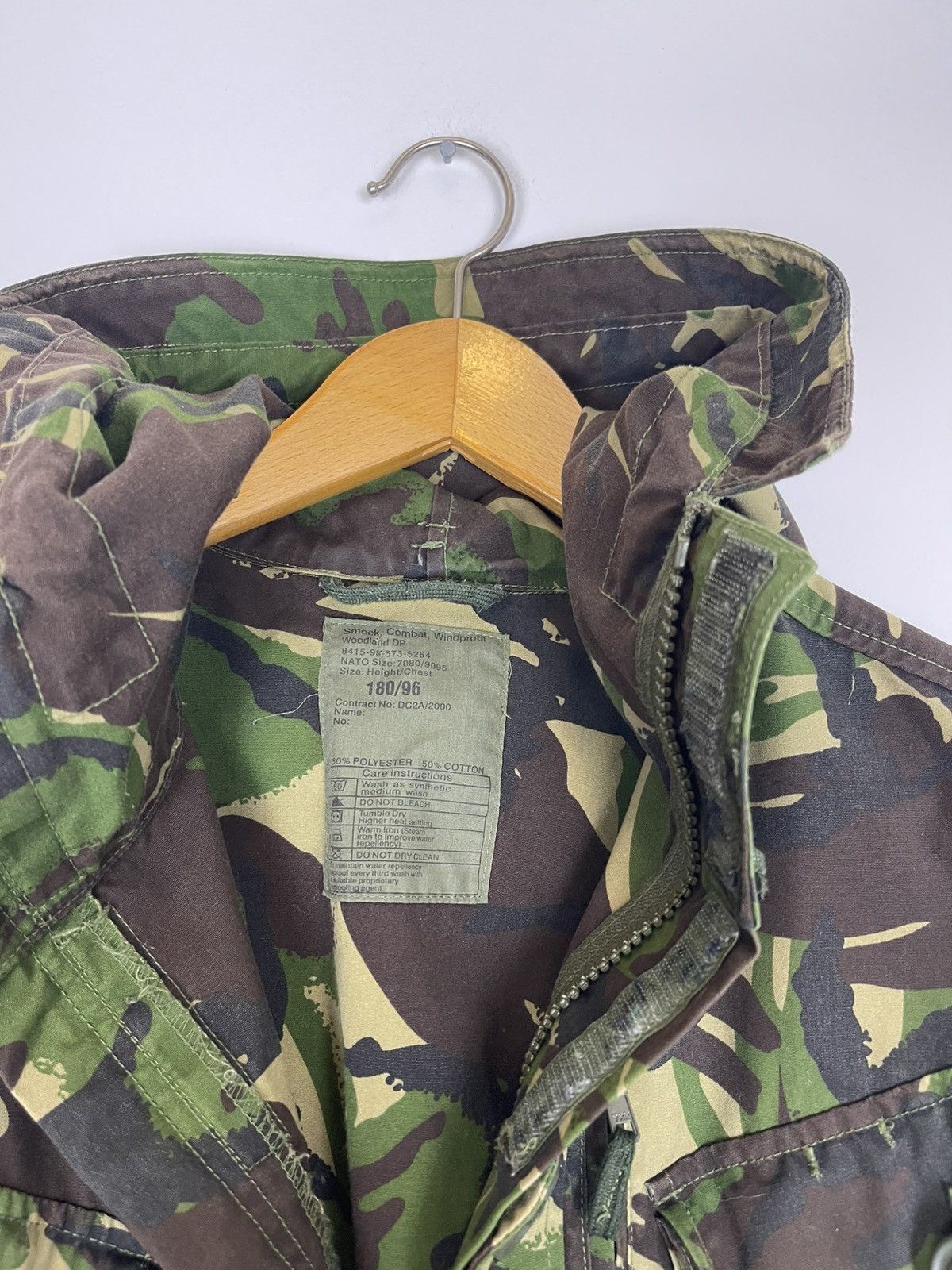 Vintage Oversized vizor hooded camo cargo parka raf simons balenci Size US L / EU 52-54 / 3 - 2 Thumbnail