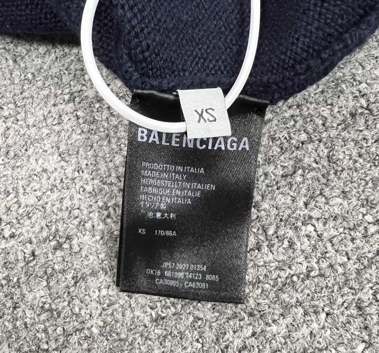 Balenciaga Balenciaga Unity Ski embroidery Goat Fleece Sweater 2412- Size US XS / EU 42 / 0 - 7 Thumbnail