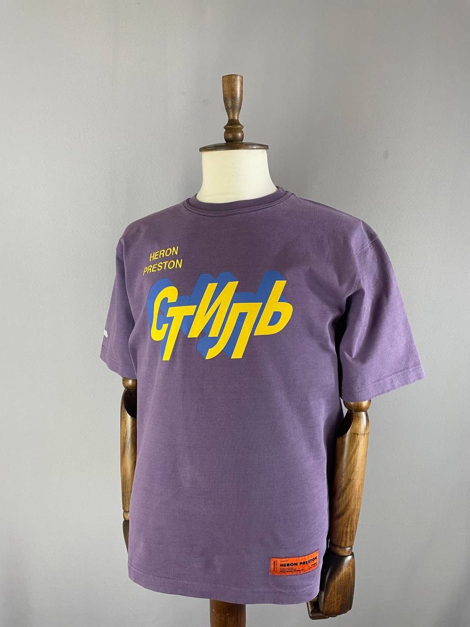 Heron Preston Heron Preston Стиль Purple Tee T Shirt Size US L / EU 52-54 / 3 - 1 Thumbnail
