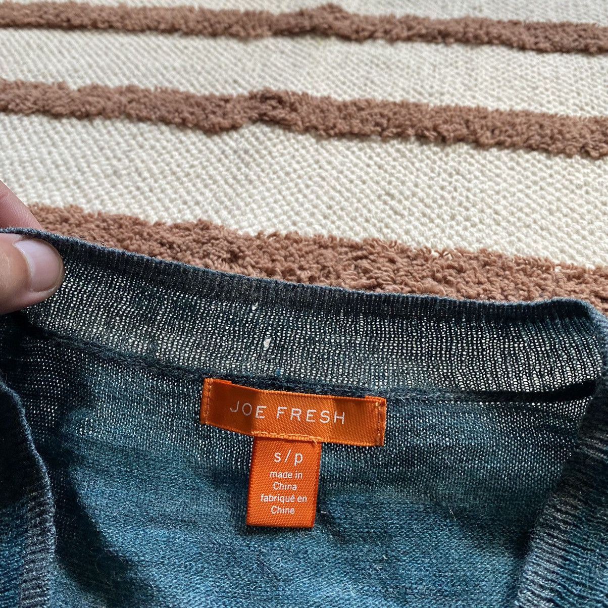Joe Freshgoods JOE FRESH V NECK FADED LIGHT SWEATER Size US S / EU 44-46 / 1 - 3 Thumbnail
