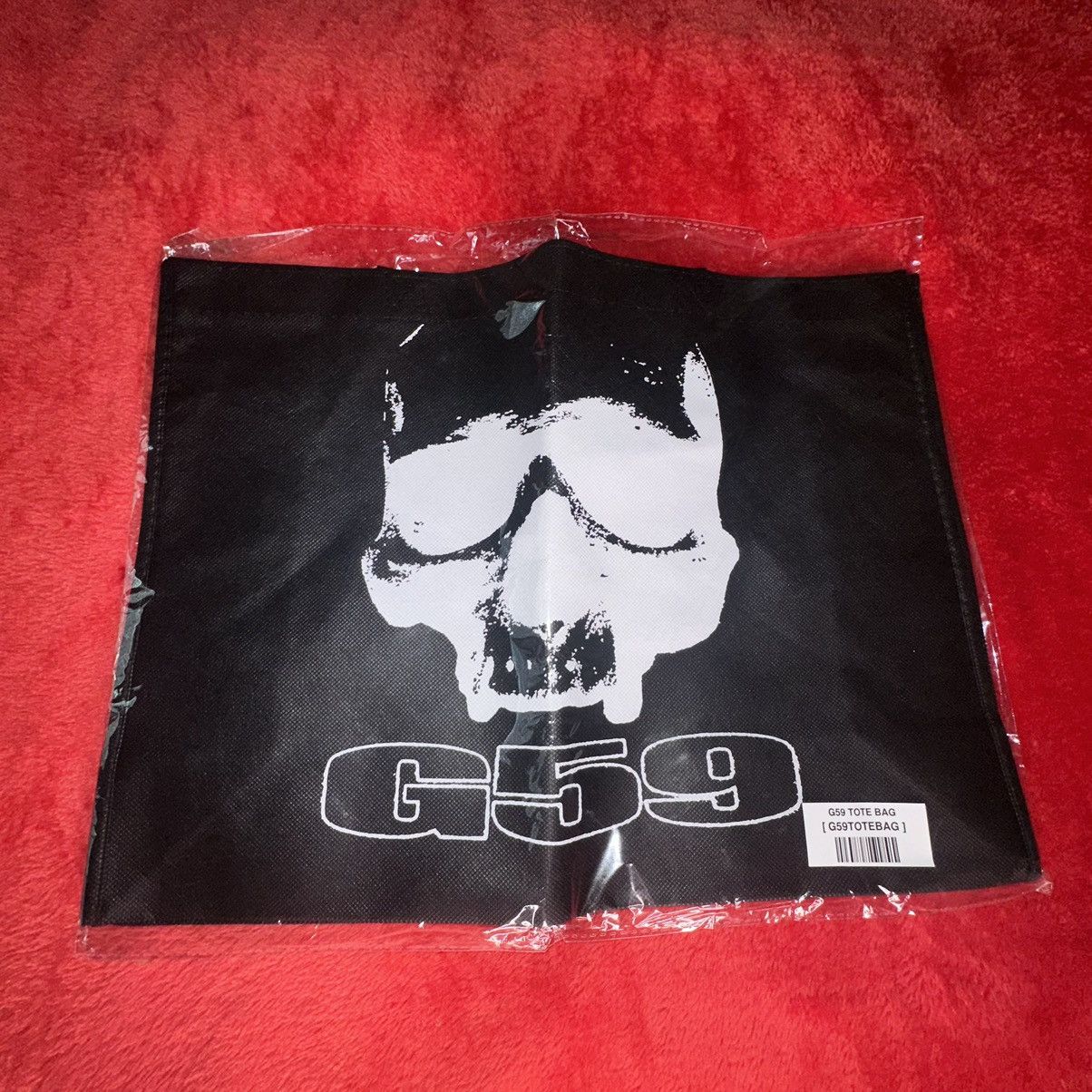 G59 Records 💀Official G59 records skull tote bag💀 Size ONE SIZE - 2 Thumbnail