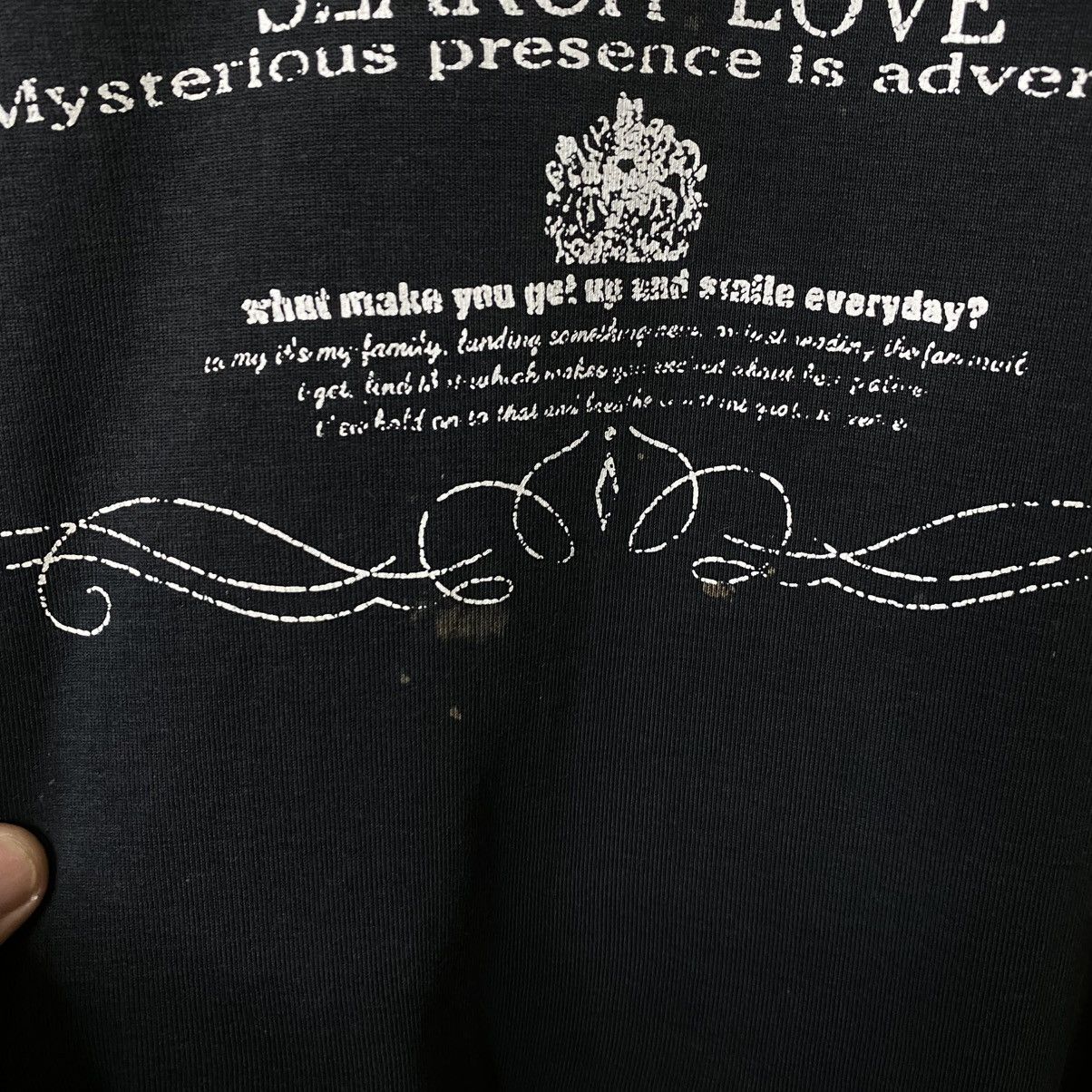 If Six Was Nine Seditionaries Poem Japanese Cyber Gothic Punk Grunge LGB Tee Size US M / EU 48-50 / 2 - 3 Thumbnail