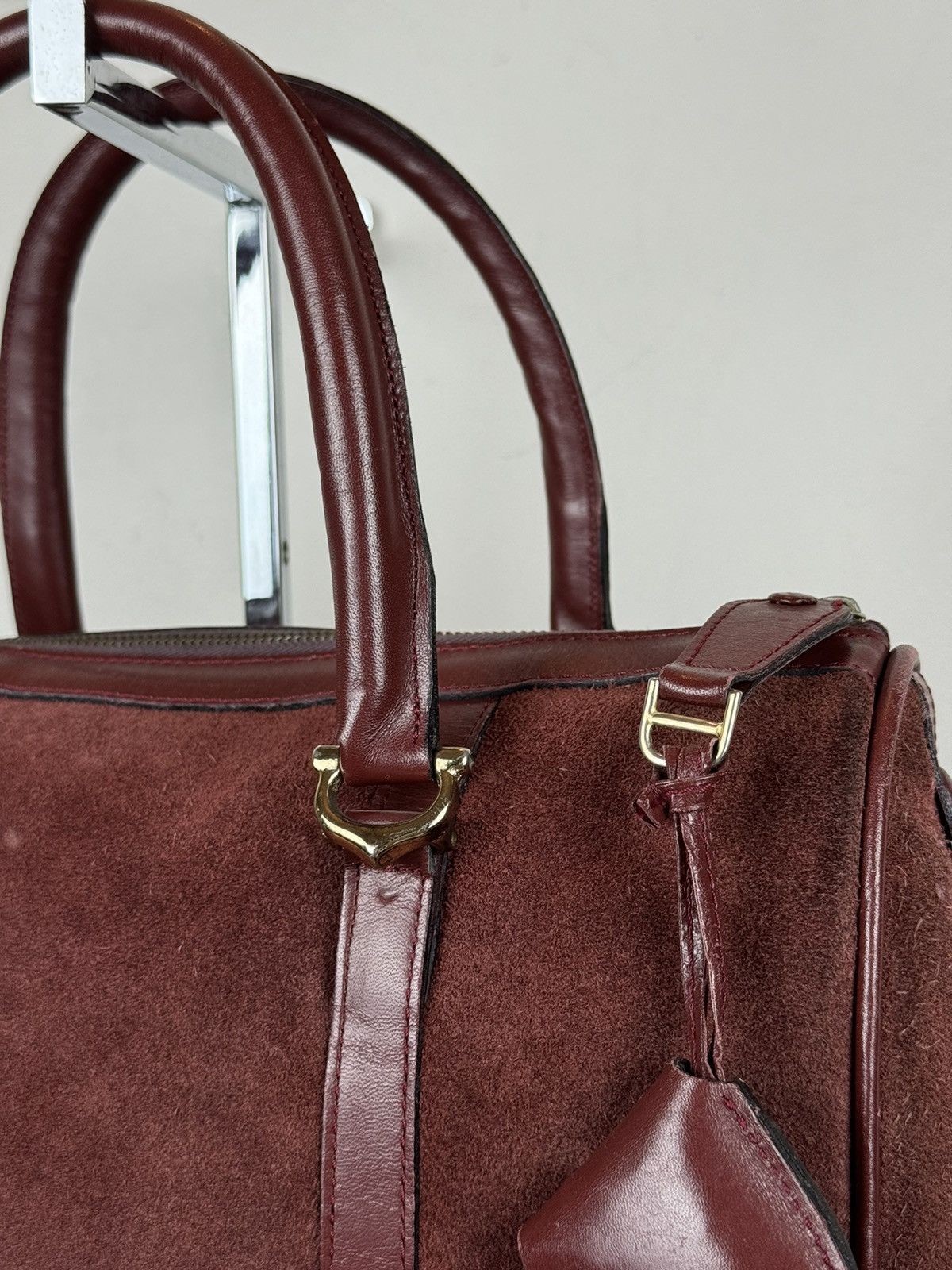 Cartier Vintage Cartier Bowling Boston bag original luxury item Size ONE SIZE - 4 Thumbnail