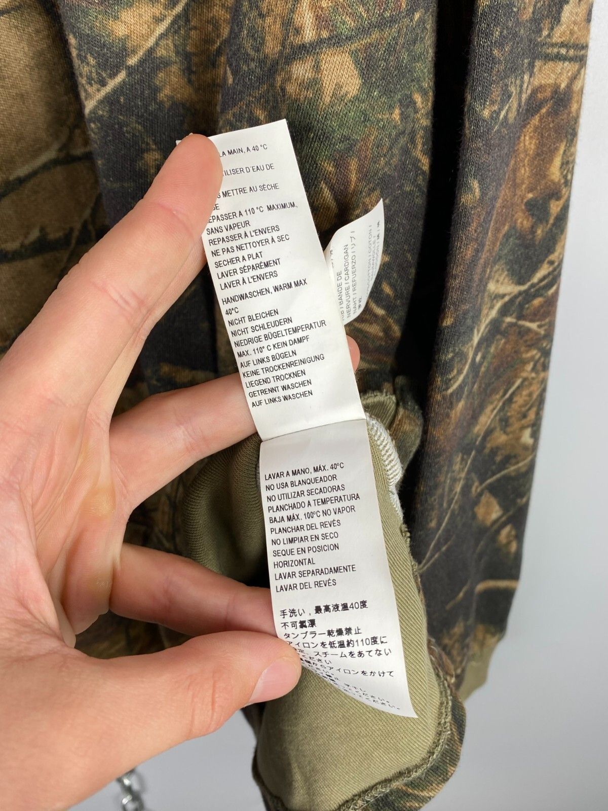 Yeezy Season 5 Yeezy Season Camo Forest Crew Sweatshirt Size US L / EU 52-54 / 3 - 11 Thumbnail