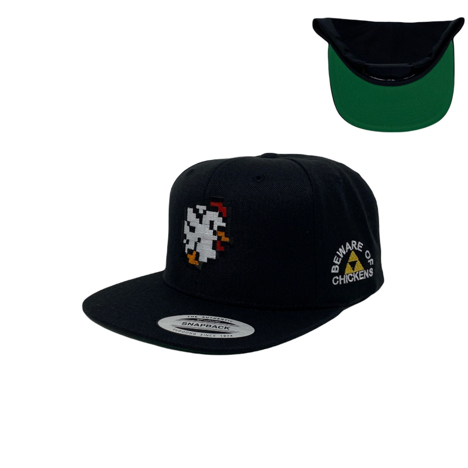 Other Beware of Chickens Snapback Hat Size ONE SIZE - 1 Thumbnail