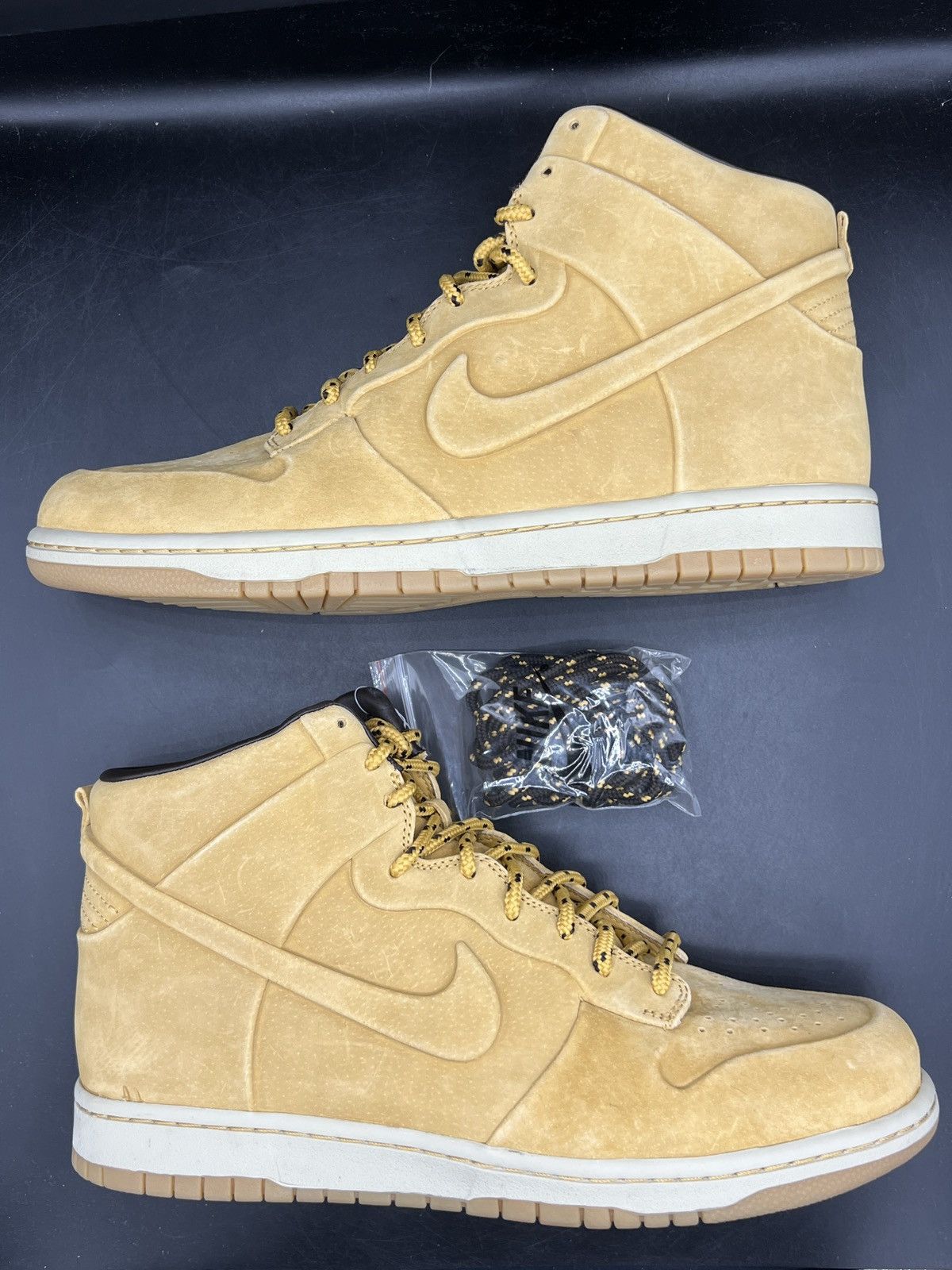 Nike Nike Dunk High Vac Tech Wheat Pack SZ. 11.5 DS OG ALL RARE Size US 11.5 / EU 44-45 - 5 Thumbnail