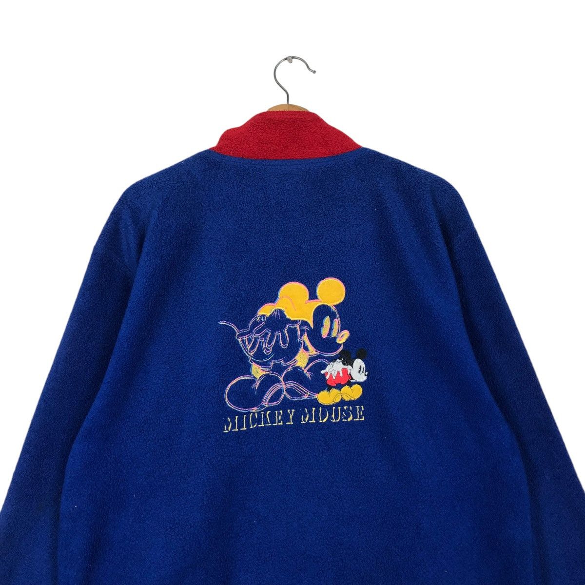 Cartoon Network 🔥VINTAGE FLEECE ZIPPER JACKET DISNEY MICKEY MOUSE Size US M / EU 48-50 / 2 - 11 Thumbnail