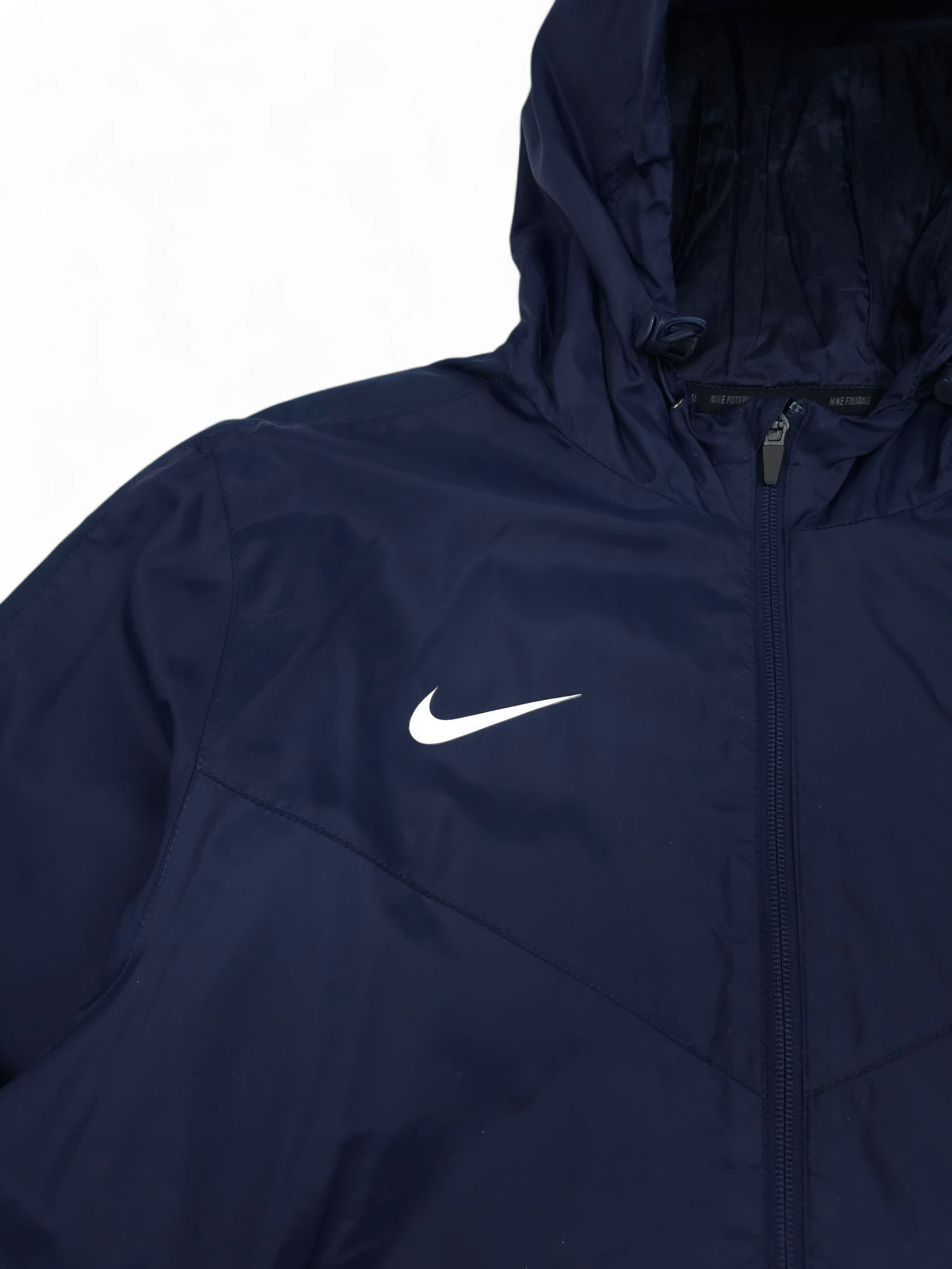 Nike 💎 Nike Vintage Navy Light Windbreaker Jacket Swoosh Logo Size US S / EU 44-46 / 1 - 4 Thumbnail