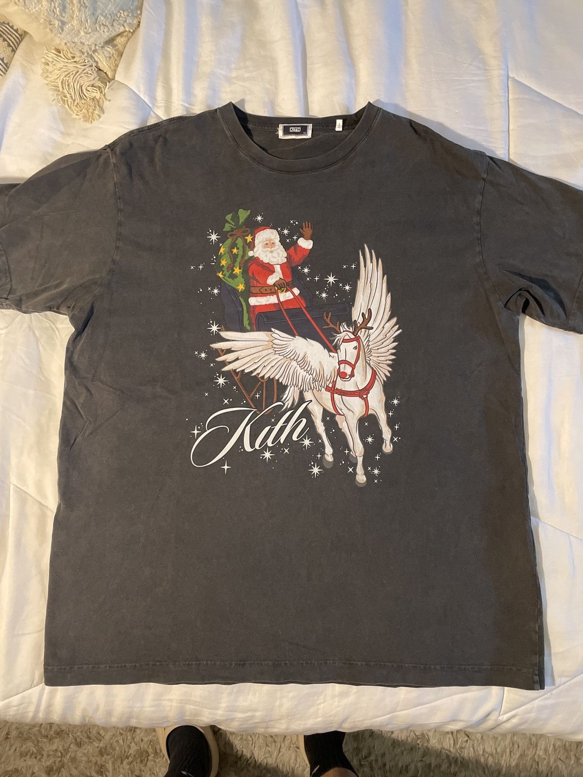 Kith Kithmas Sleigh T Shirt Size US XL / EU 56 / 4 - 1 Thumbnail