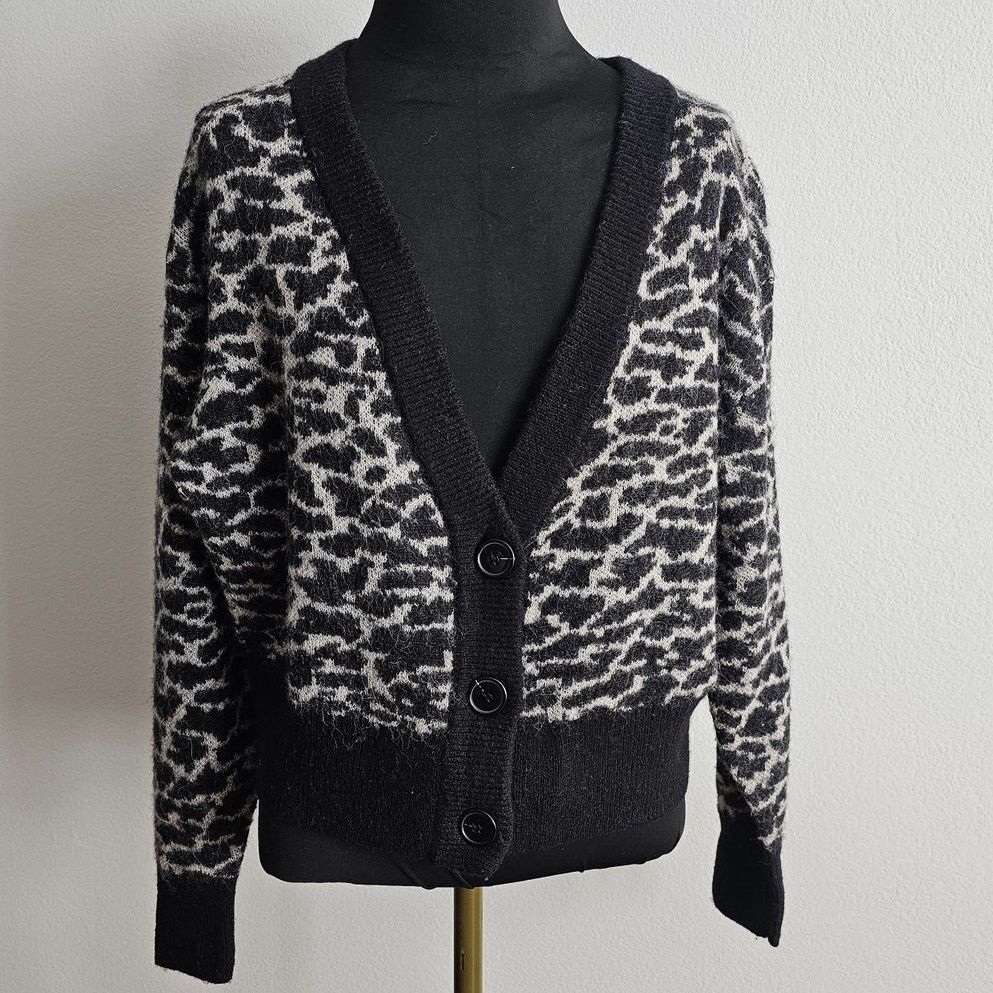 & Other Stories EUC & Other Stories Wool Alpaca Leopard Cardigan Sweater XS Size XS / US 0-2 / IT 36-38 - 1 Thumbnail
