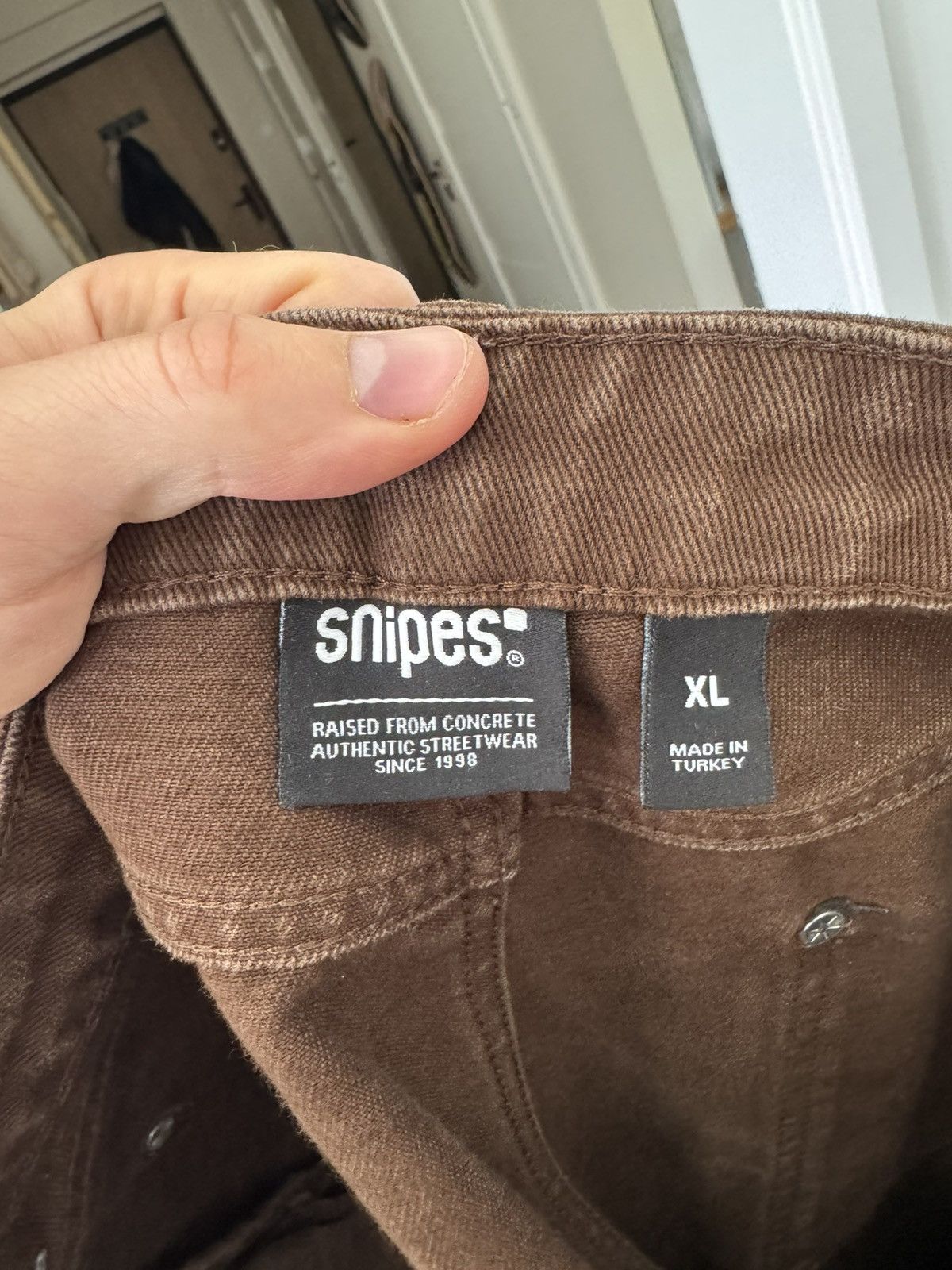 Snipes Double Knee Work Pant Loose Fit Brown Splatter Snipes Size US 36 / EU 52 - 4 Thumbnail