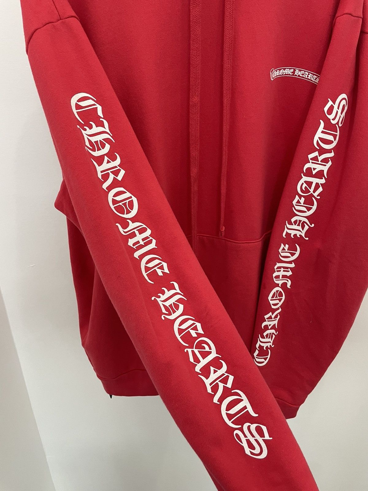 Chrome Hearts Chrome Heart scroll Logo Hoodie Size US XL / EU 56 / 4 - 4 Thumbnail