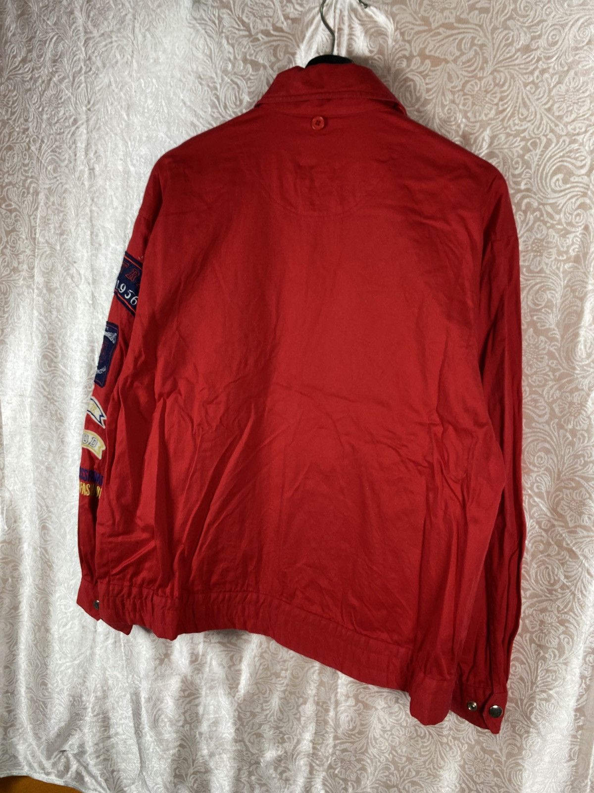 Japanese Brand Vintage Equatoriale Island Red Patch Jacket Union League Size US M / EU 48-50 / 2 - 10 Thumbnail