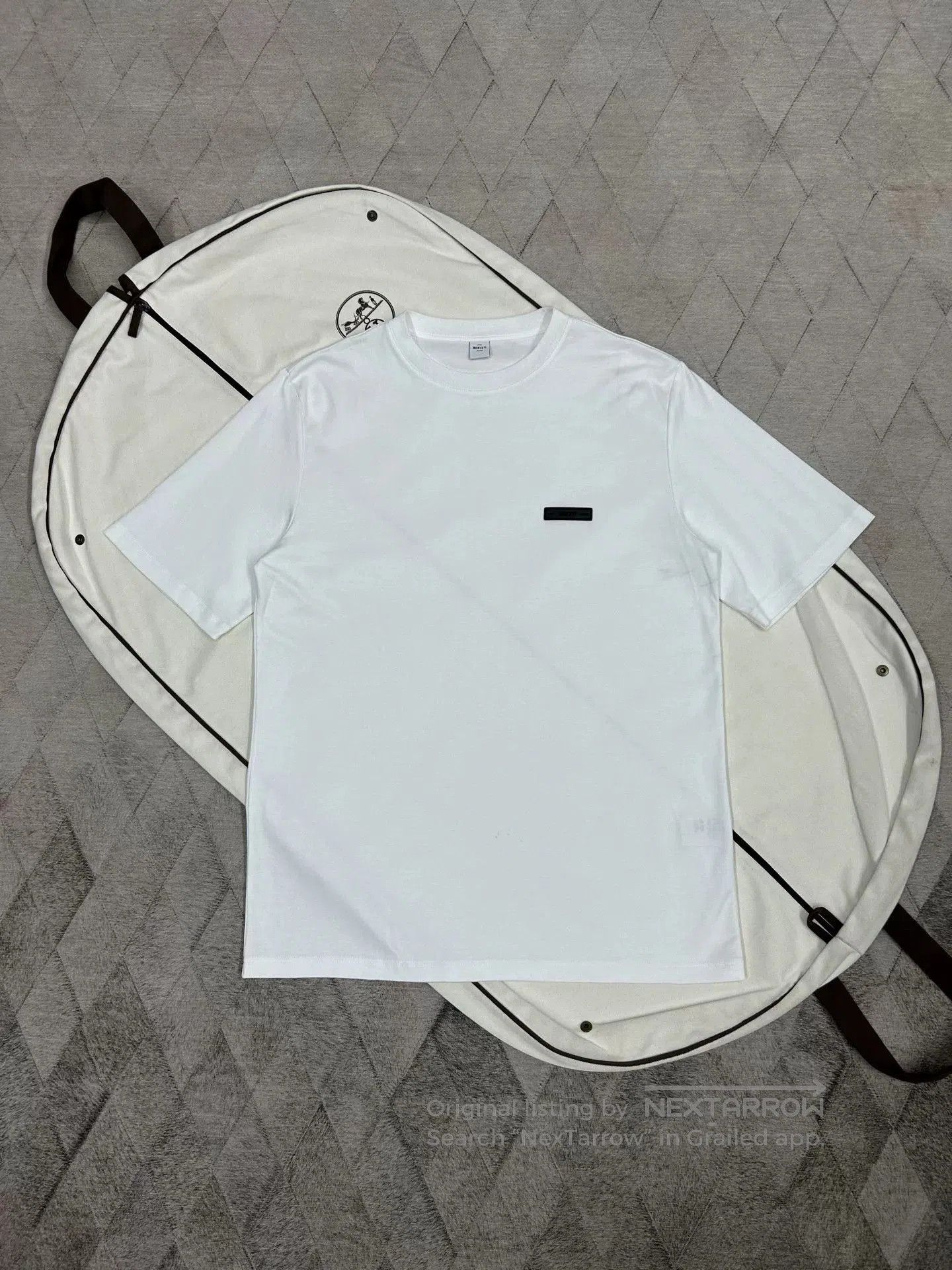 Berluti Berluti Spring Summer Lambskin Logo T-Shirt. Size US M / EU 48-50 / 2 - 1 Thumbnail