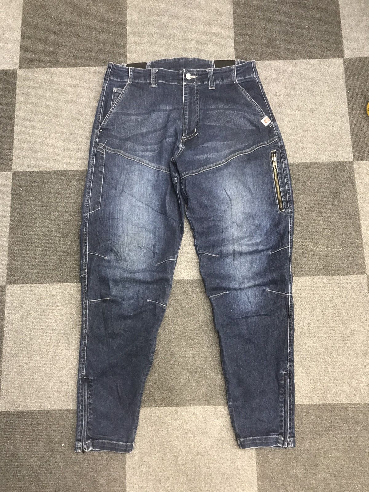 Japanese Brand Japan Brand Skinny Stetchable Cargo Pant Size US 32 / EU 48 - 3 Thumbnail