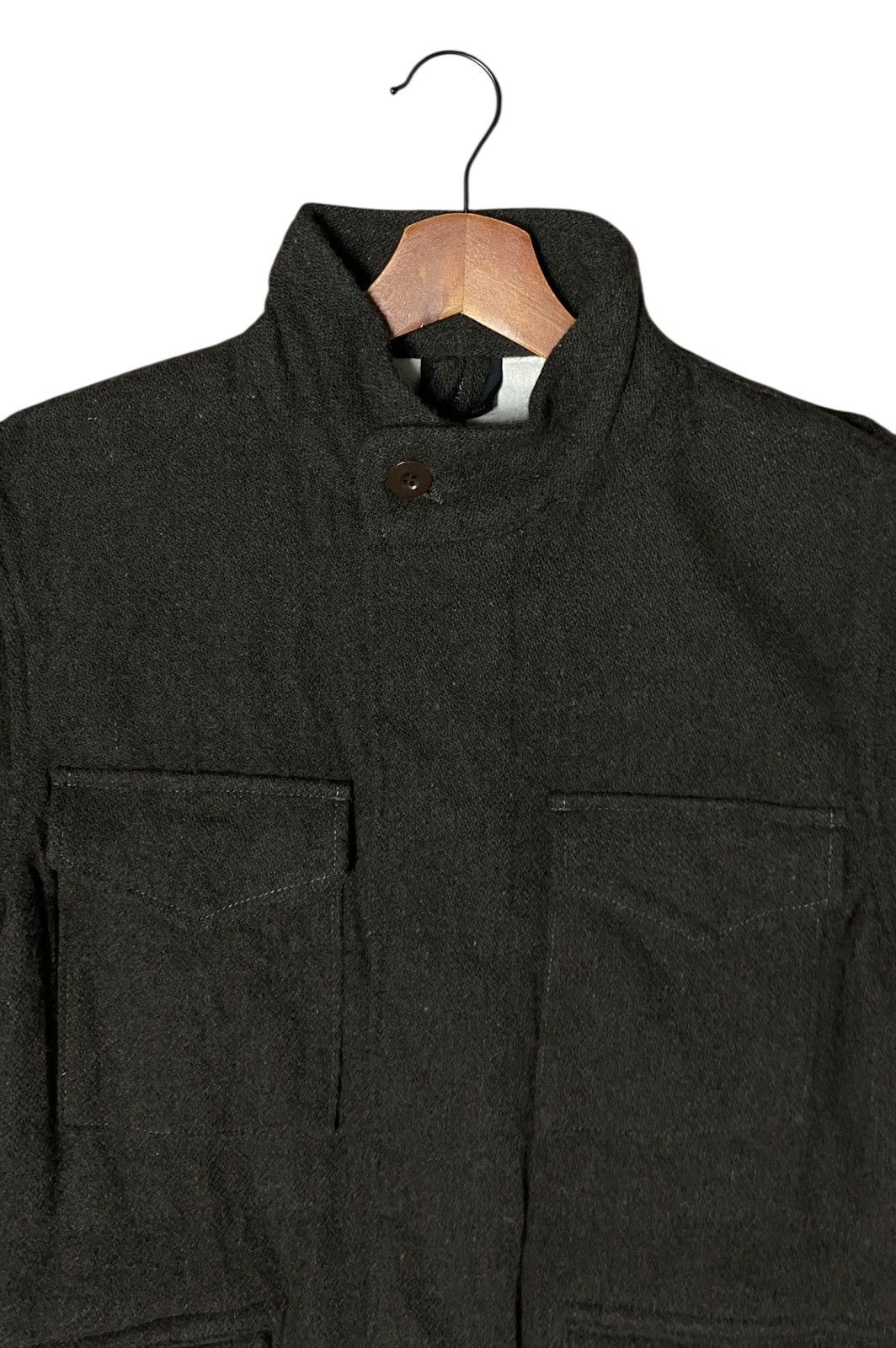 OMNIGOD Vintage Japanese Brand Omnigod M65 Wool Jacket 2000s Size US M / EU 48-50 / 2 - 3 Thumbnail