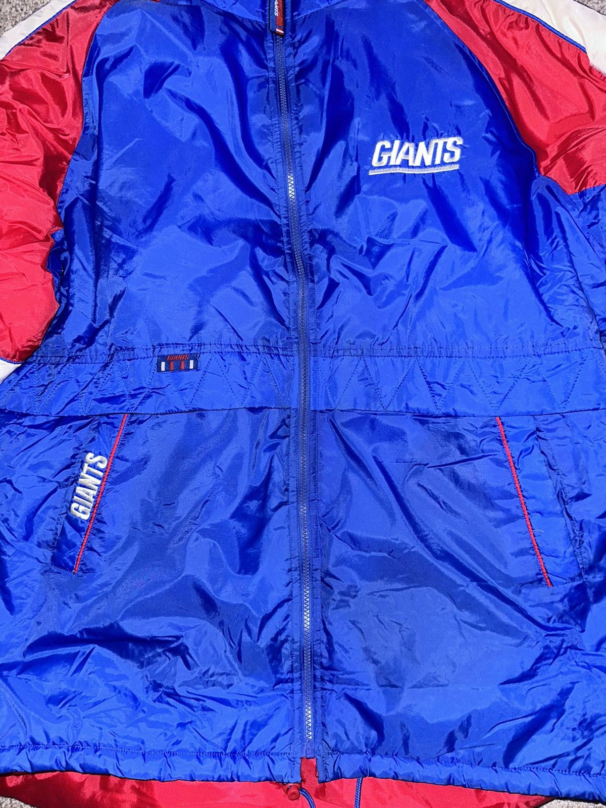 NFL × Vintage Vintage 90’s New York Giants NFL Gameday TurboZone Jacket Size US XL / EU 56 / 4 - 3 Thumbnail
