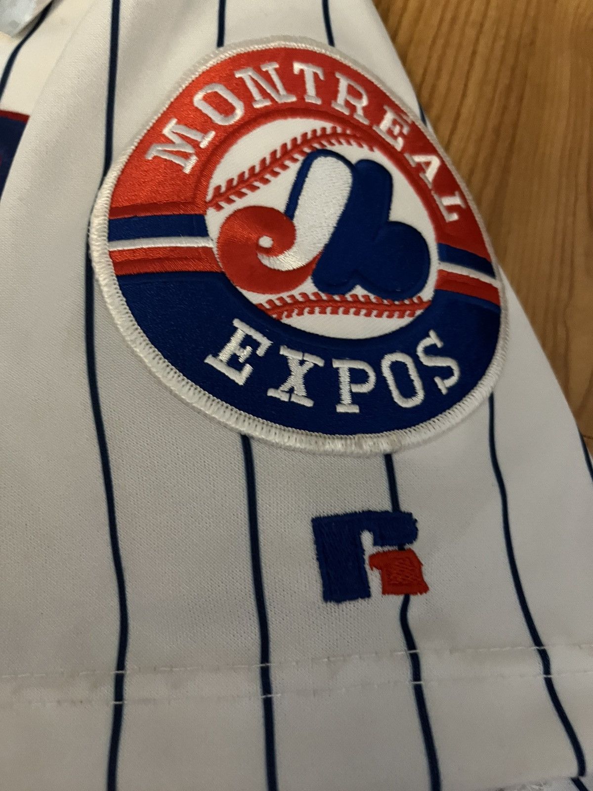 Russell Athletic Last of its kind 04 nwt Montreal Expos authentic home jersey Size US L / EU 52-54 / 3 - 3 Thumbnail
