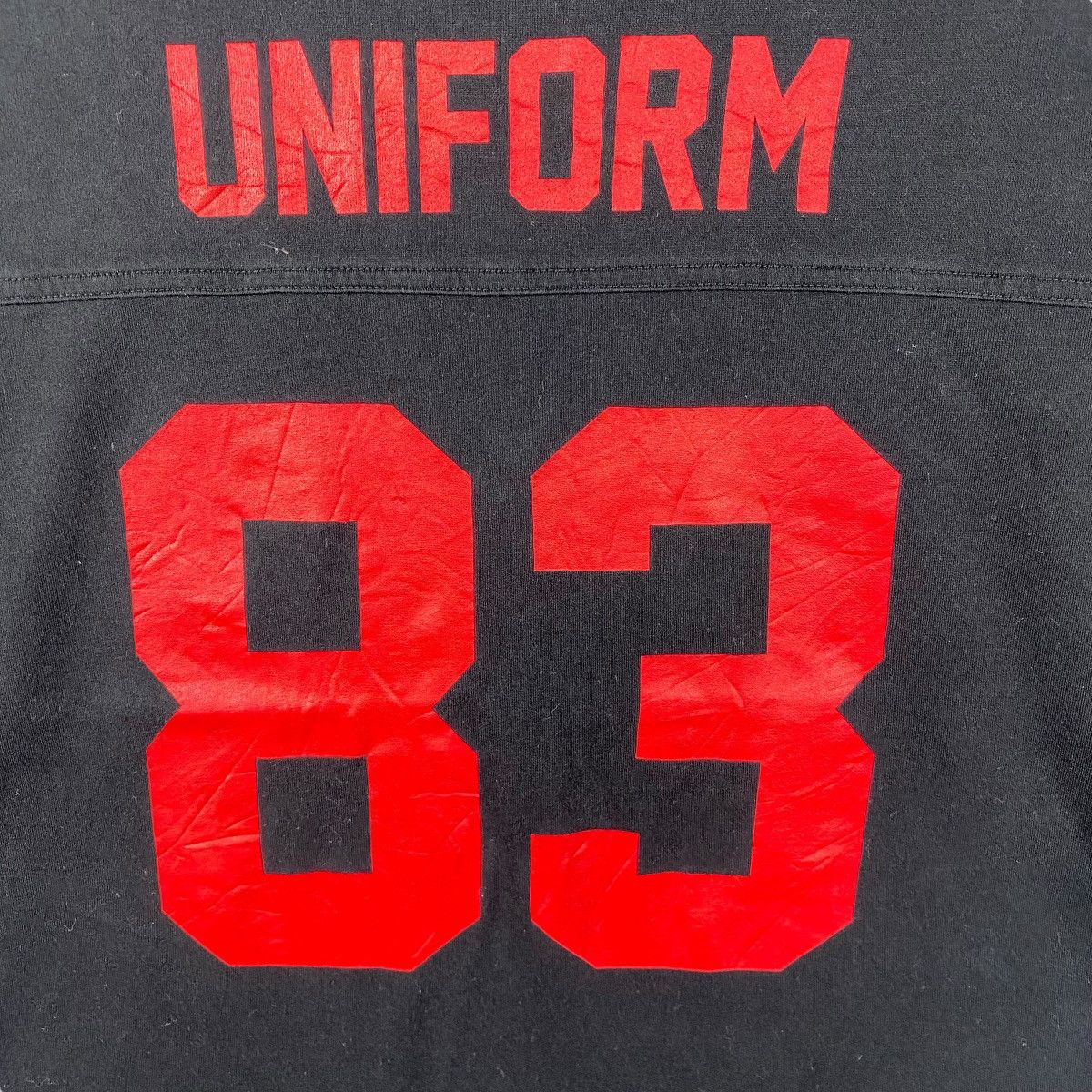 uniform experiment Japanese Brand UNIFORM EXPERIMENT 83 Raglan Tee Shirt Size 1 Size US M / EU 48-50 / 2 - 2 Thumbnail